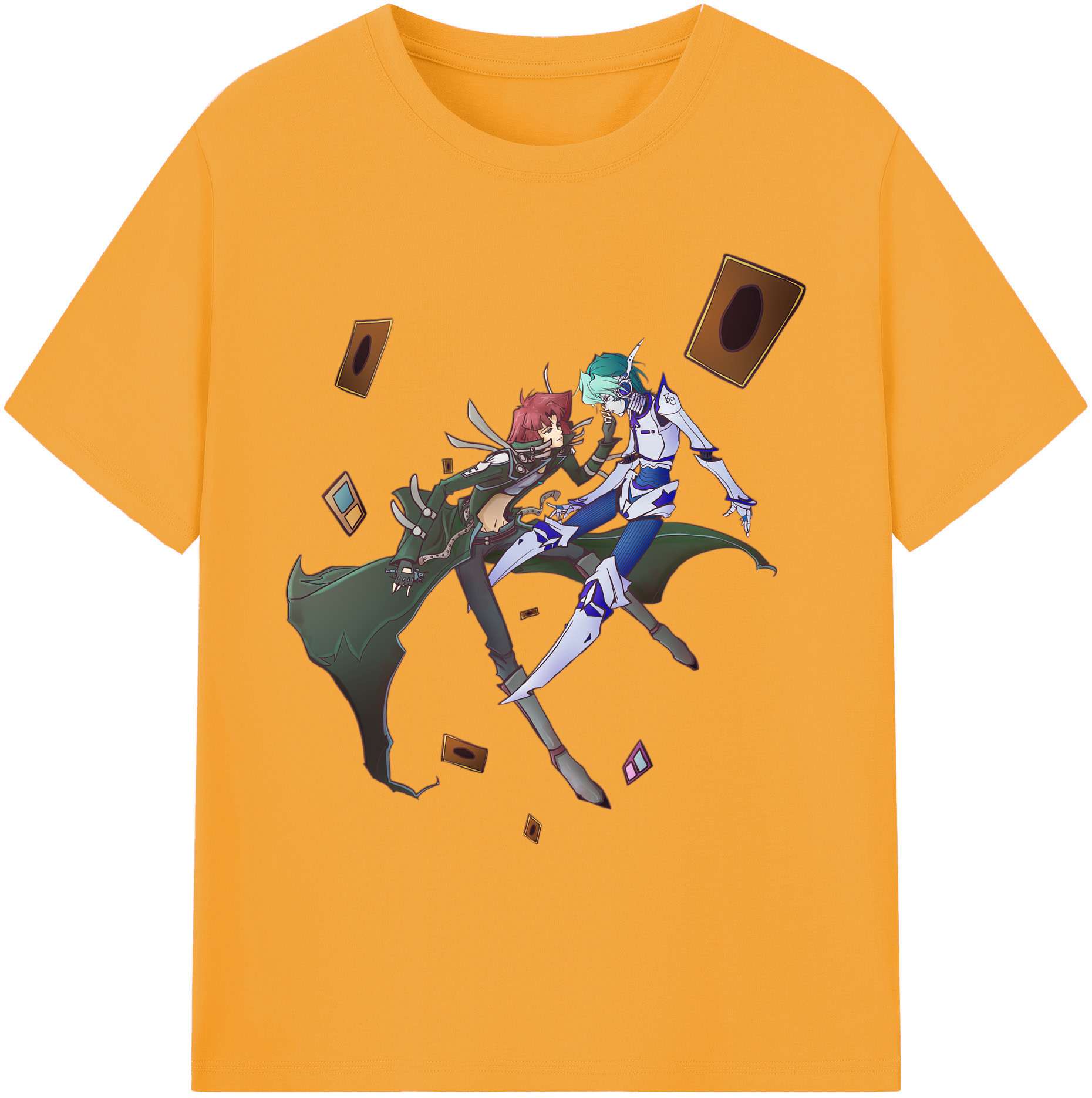 （画像用） 遊☆戯☆王 Yu-Gi-Oh! 綿100％ メンズ半袖Tシャツ｜肌触りやわらか＆通気性