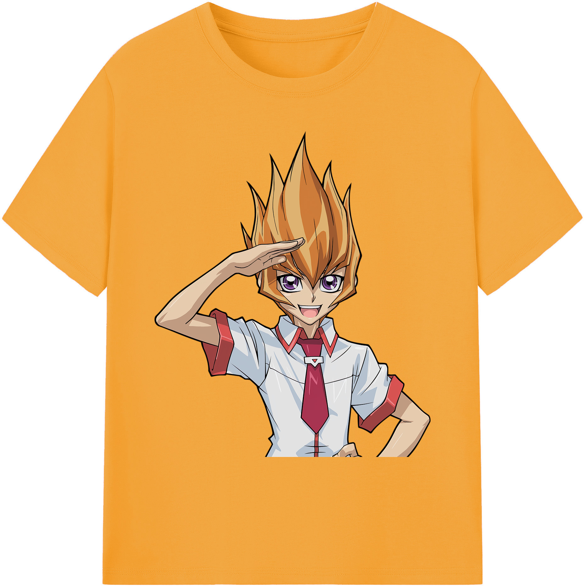 （画像用） 遊☆戯☆王 Yu-Gi-Oh! 綿100％ メンズ半袖Tシャツ｜肌触りやわらか＆通気性