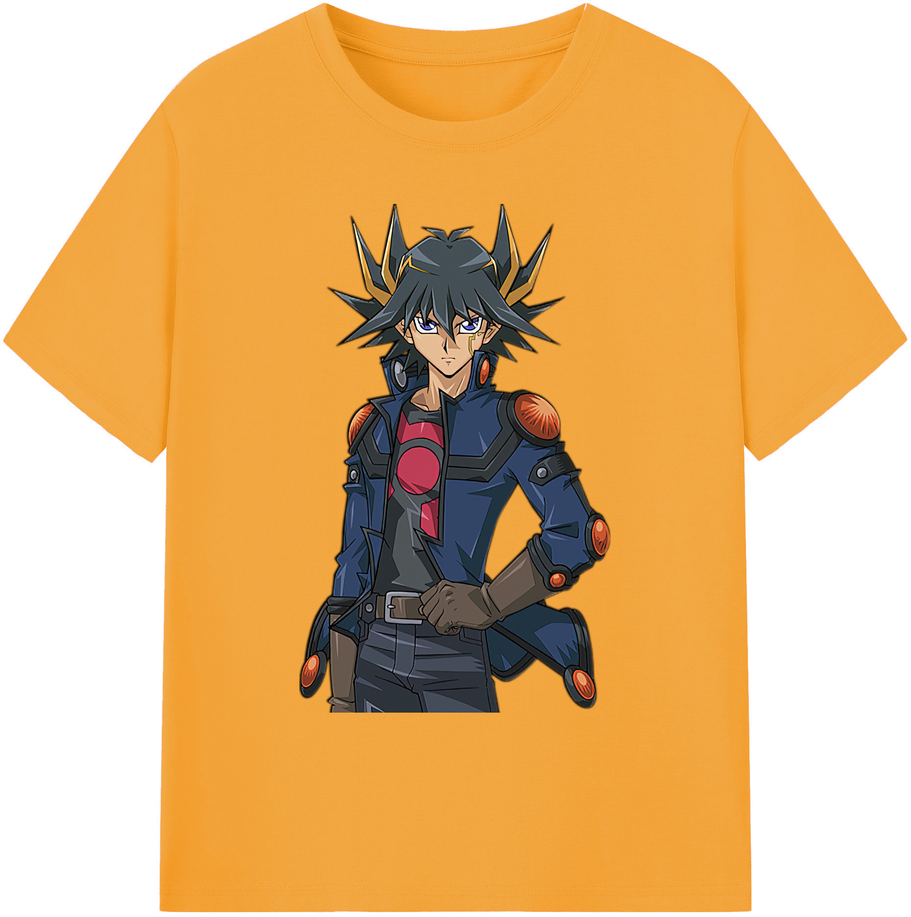 （画像用） 遊☆戯☆王 Yu-Gi-Oh! 綿100％ メンズ半袖Tシャツ｜肌触りやわらか＆通気性