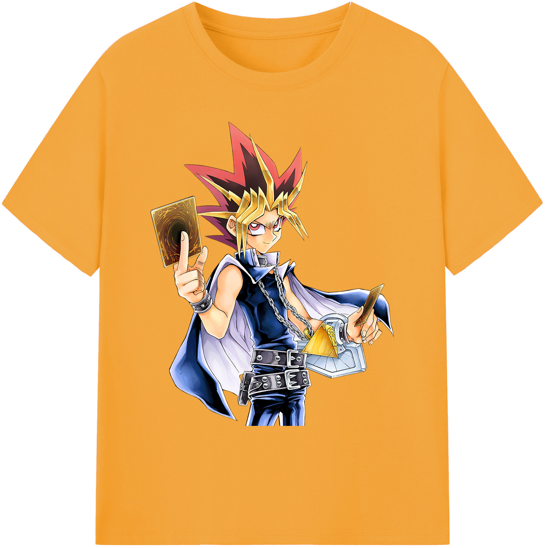 （画像用） 遊☆戯☆王 Yu-Gi-Oh! 綿100％ メンズ半袖Tシャツ｜肌触りやわらか＆通気性