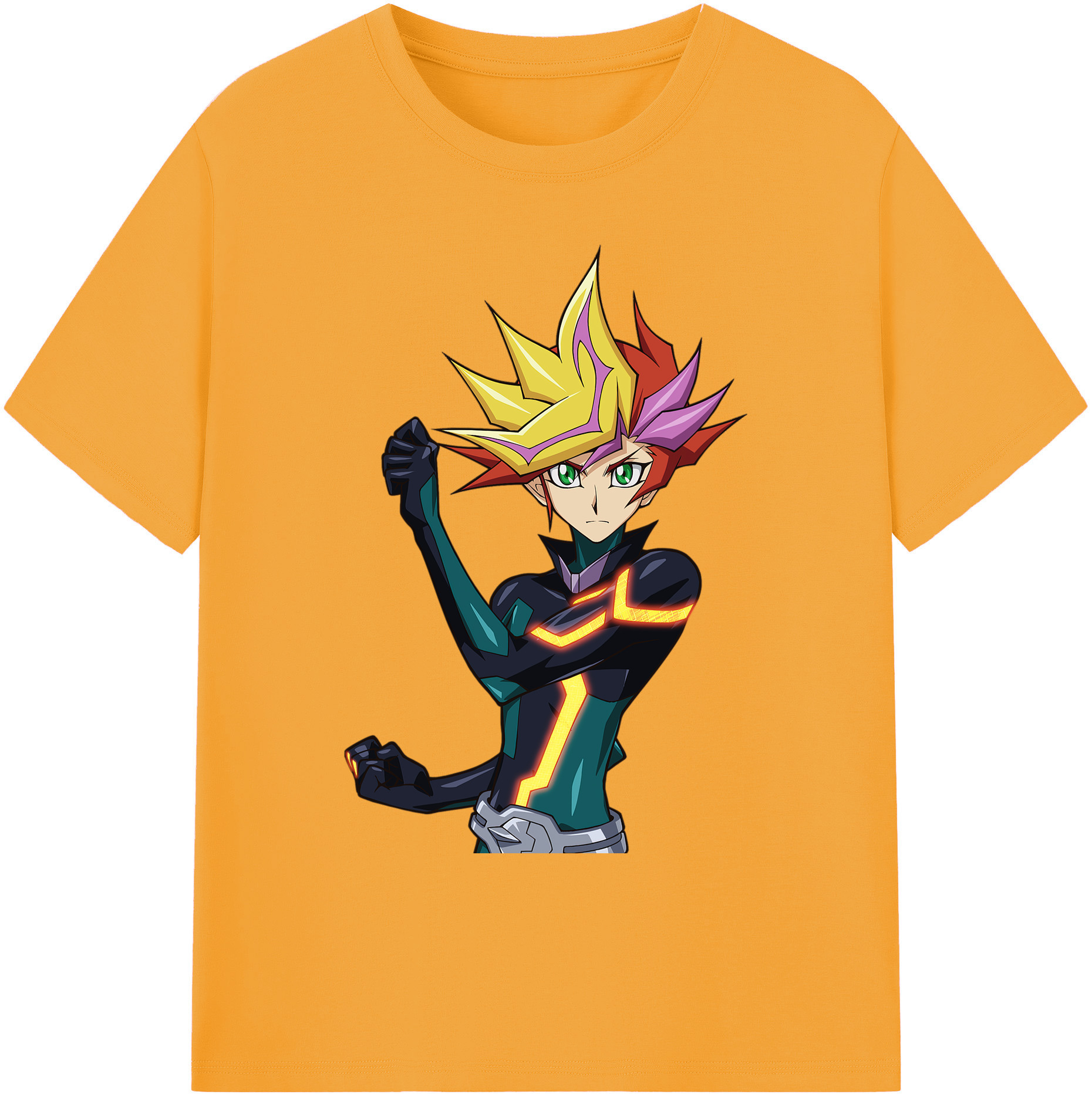 （画像用） 遊☆戯☆王 Yu-Gi-Oh! 綿100％ メンズ半袖Tシャツ｜肌触りやわらか＆通気性
