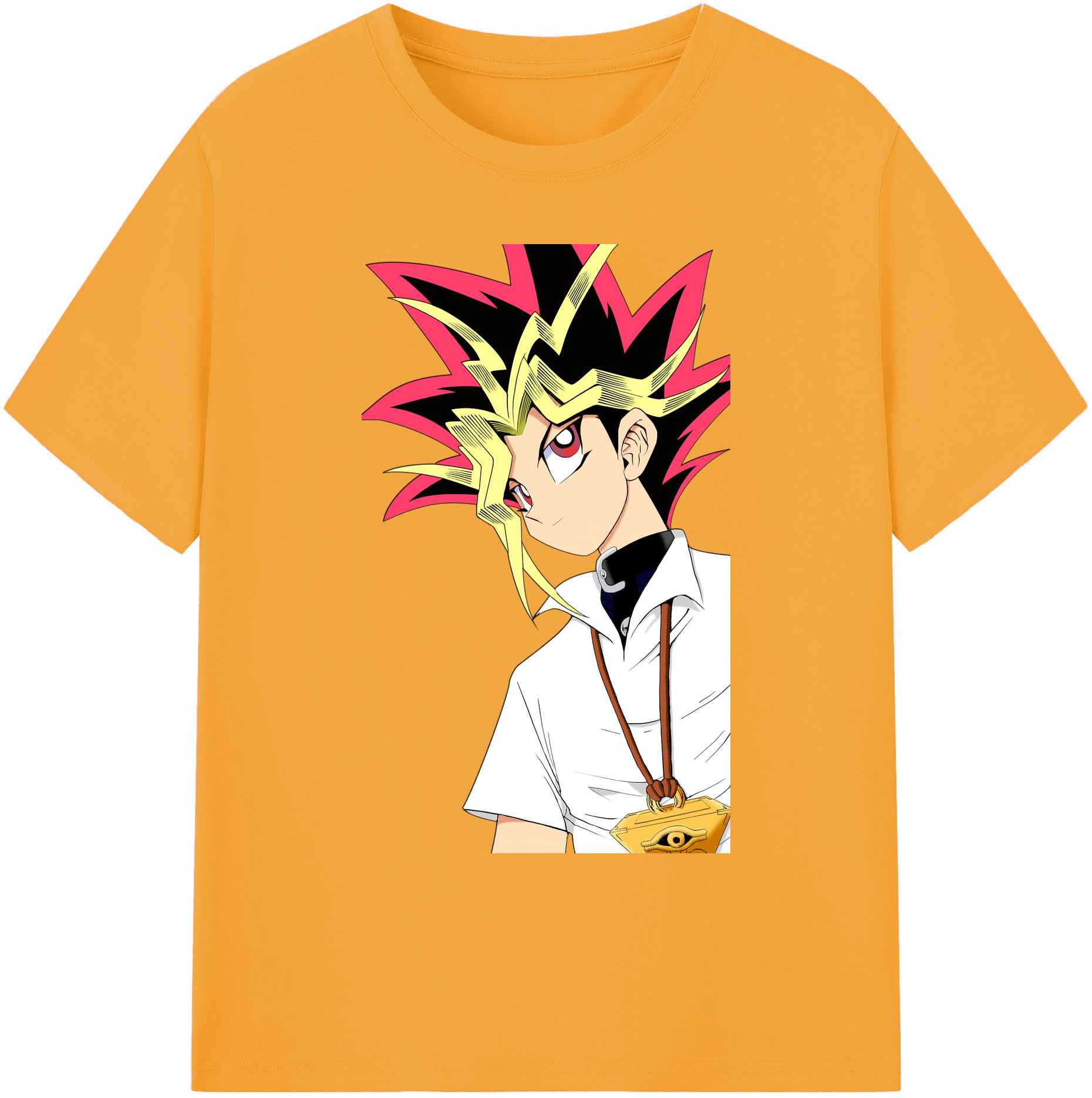 （画像用） 遊☆戯☆王 Yu-Gi-Oh! 綿100％ メンズ半袖Tシャツ｜肌触りやわらか＆通気性