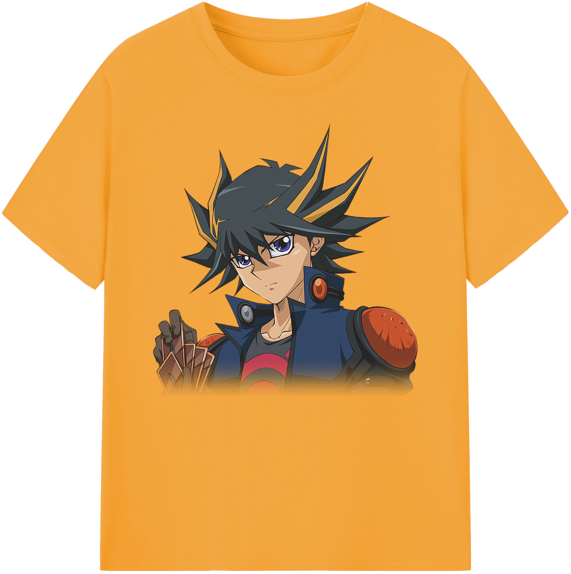 （画像用） 遊☆戯☆王 Yu-Gi-Oh! 綿100％ メンズ半袖Tシャツ｜肌触りやわらか＆通気性