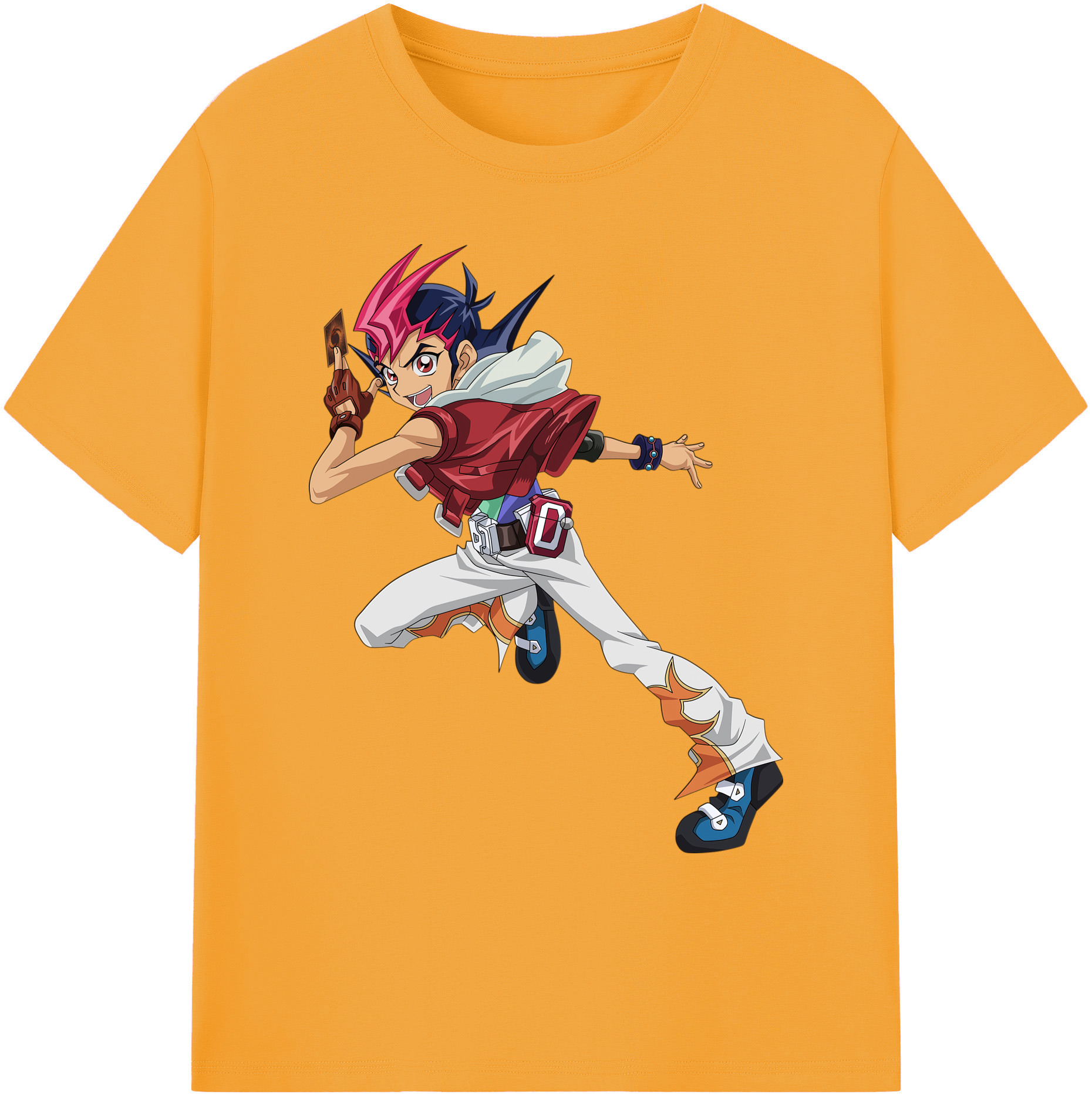 （画像用） 遊☆戯☆王 Yu-Gi-Oh! 綿100％ メンズ半袖Tシャツ｜肌触りやわらか＆通気性