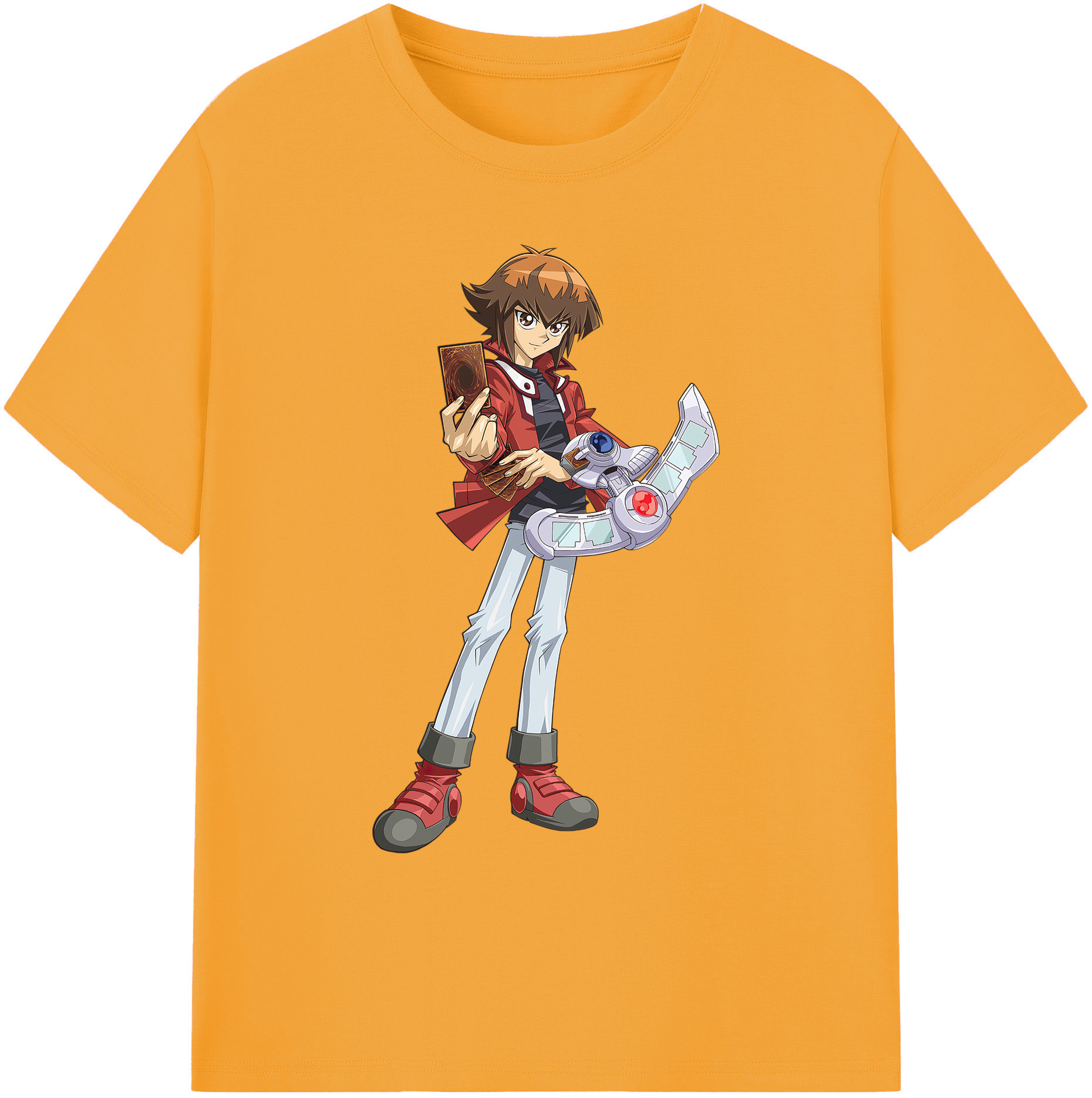 （画像用） 遊☆戯☆王 Yu-Gi-Oh! 綿100％ メンズ半袖Tシャツ｜肌触りやわらか＆通気性