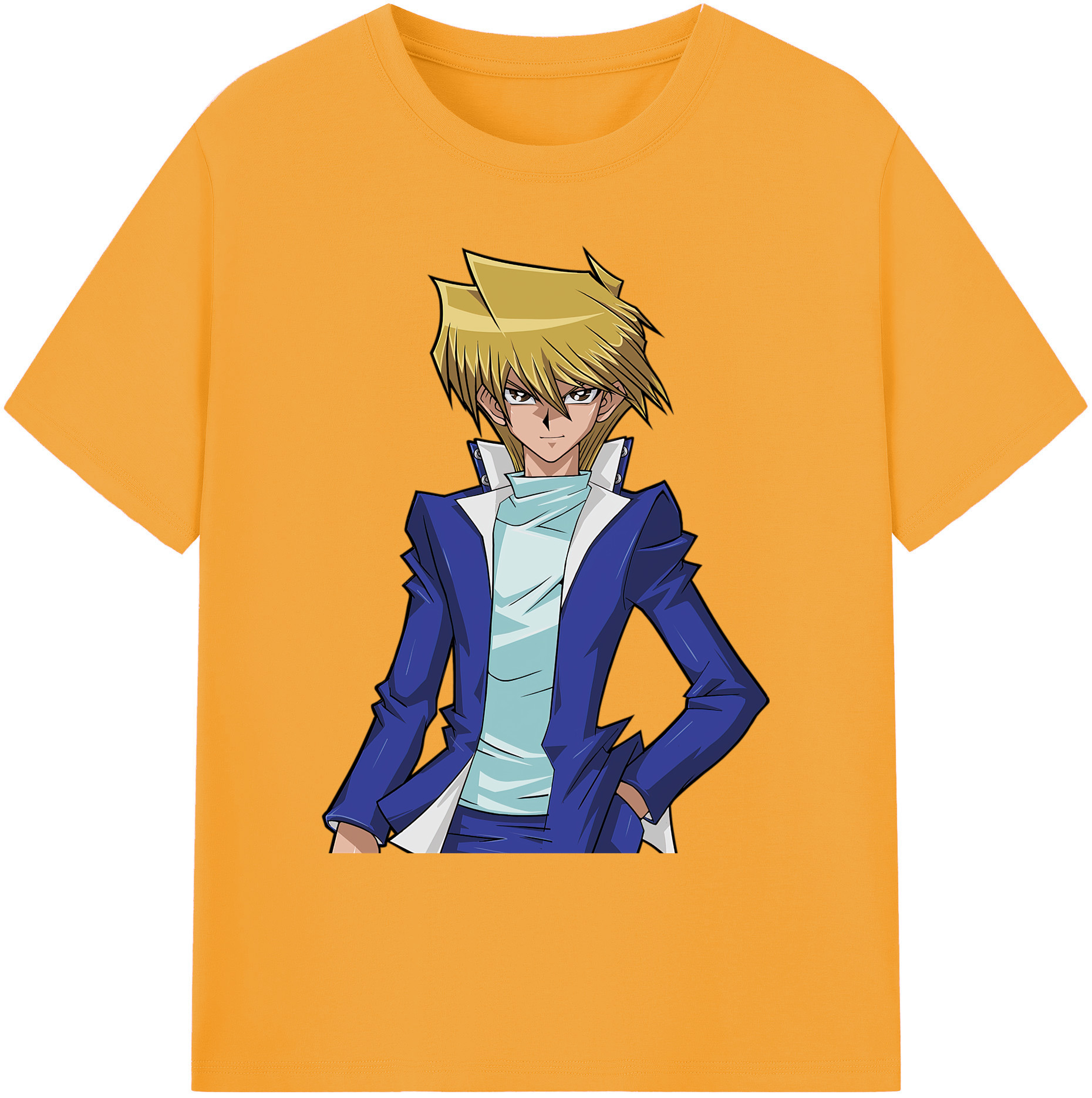 （画像用） 遊☆戯☆王 Yu-Gi-Oh! 綿100％ メンズ半袖Tシャツ｜肌触りやわらか＆通気性