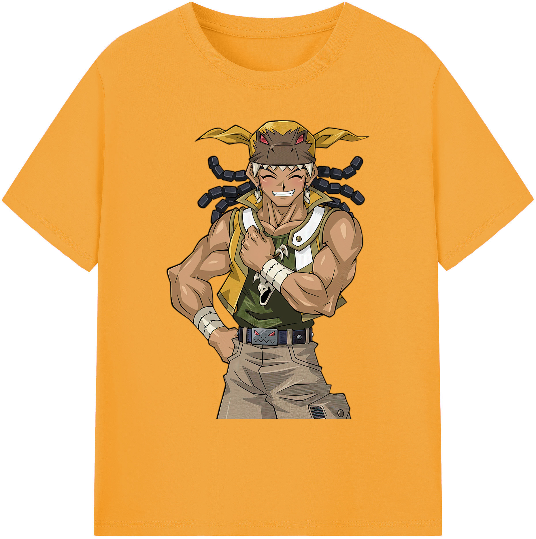 （画像用） 遊☆戯☆王 Yu-Gi-Oh! 綿100％ メンズ半袖Tシャツ｜肌触りやわらか＆通気性
