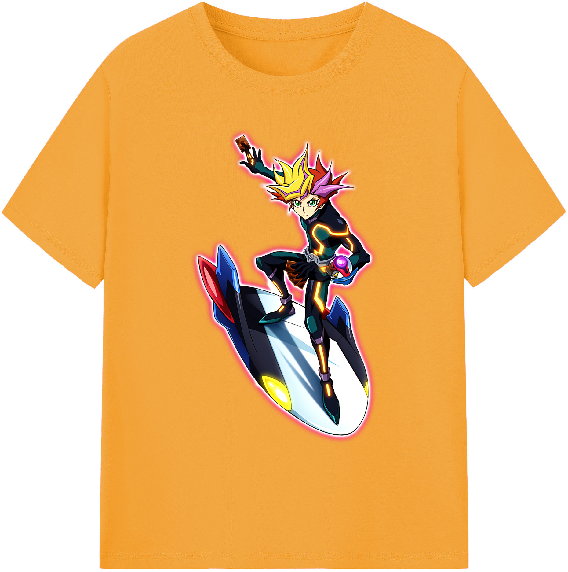 （画像用） 遊☆戯☆王 Yu-Gi-Oh! 綿100％ メンズ半袖Tシャツ｜肌触りやわらか＆通気性