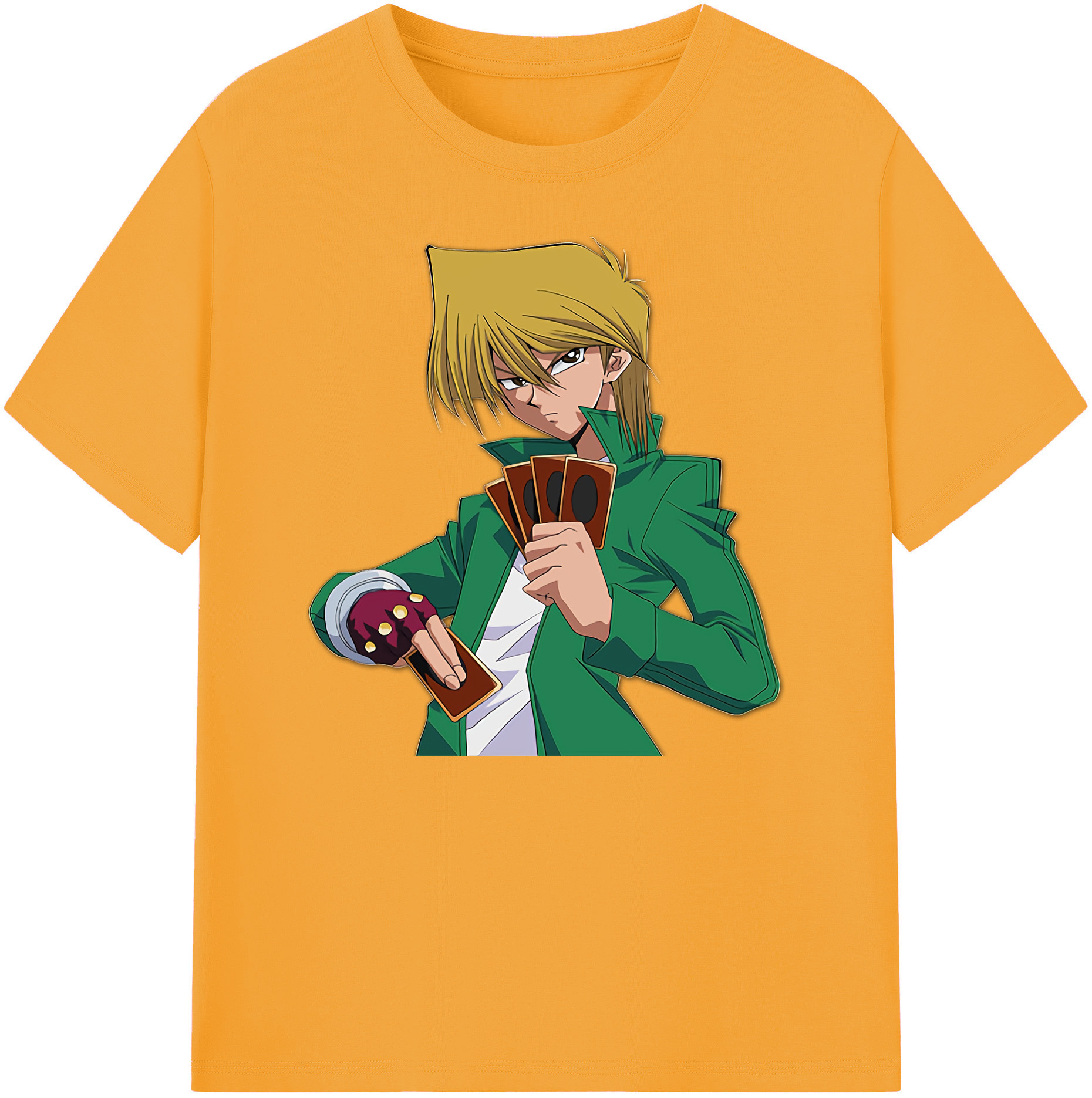 （画像用） 遊☆戯☆王 Yu-Gi-Oh! 綿100％ メンズ半袖Tシャツ｜肌触りやわらか＆通気性