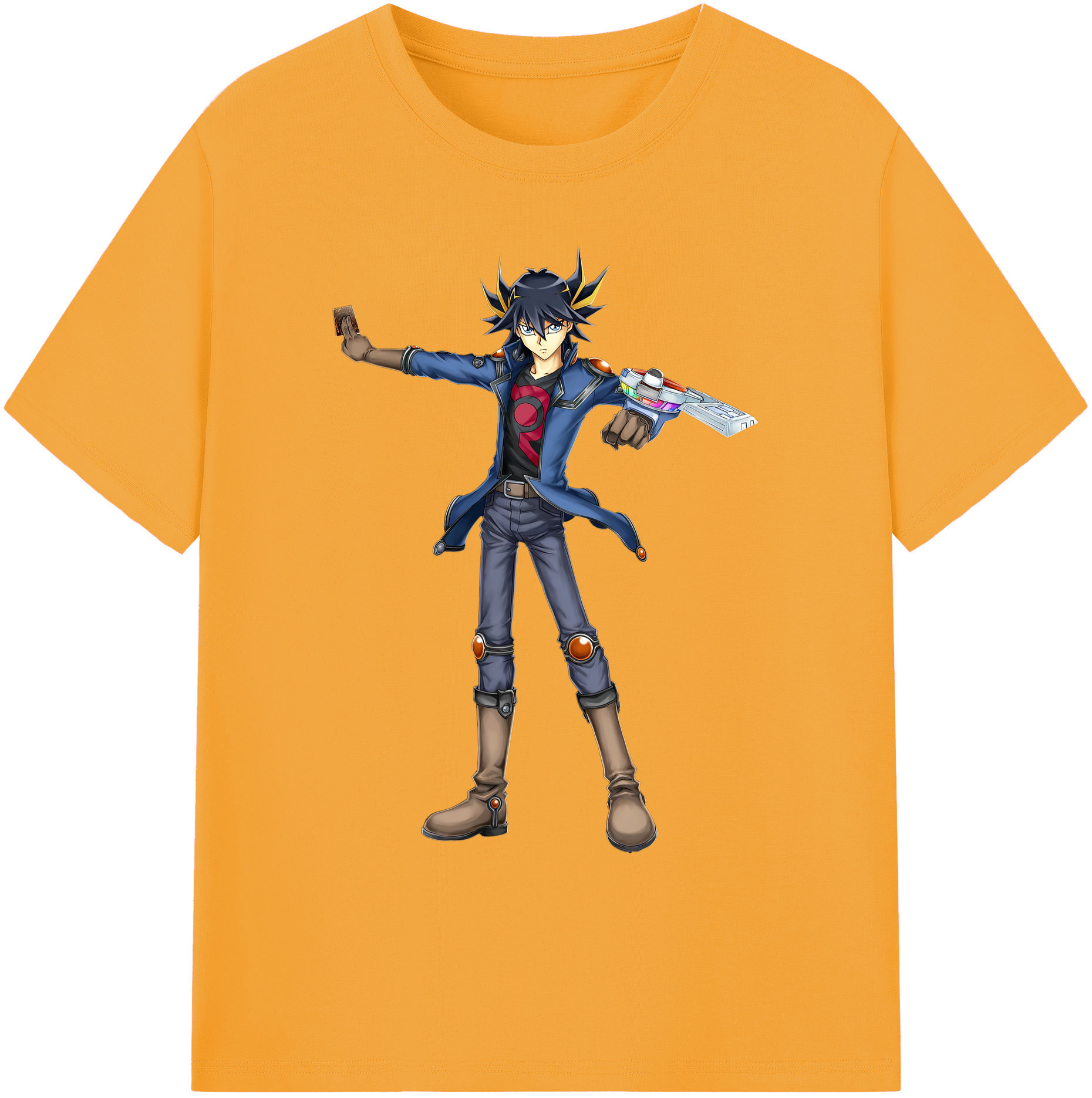 （画像用） 遊☆戯☆王 Yu-Gi-Oh! 綿100％ メンズ半袖Tシャツ｜肌触りやわらか＆通気性