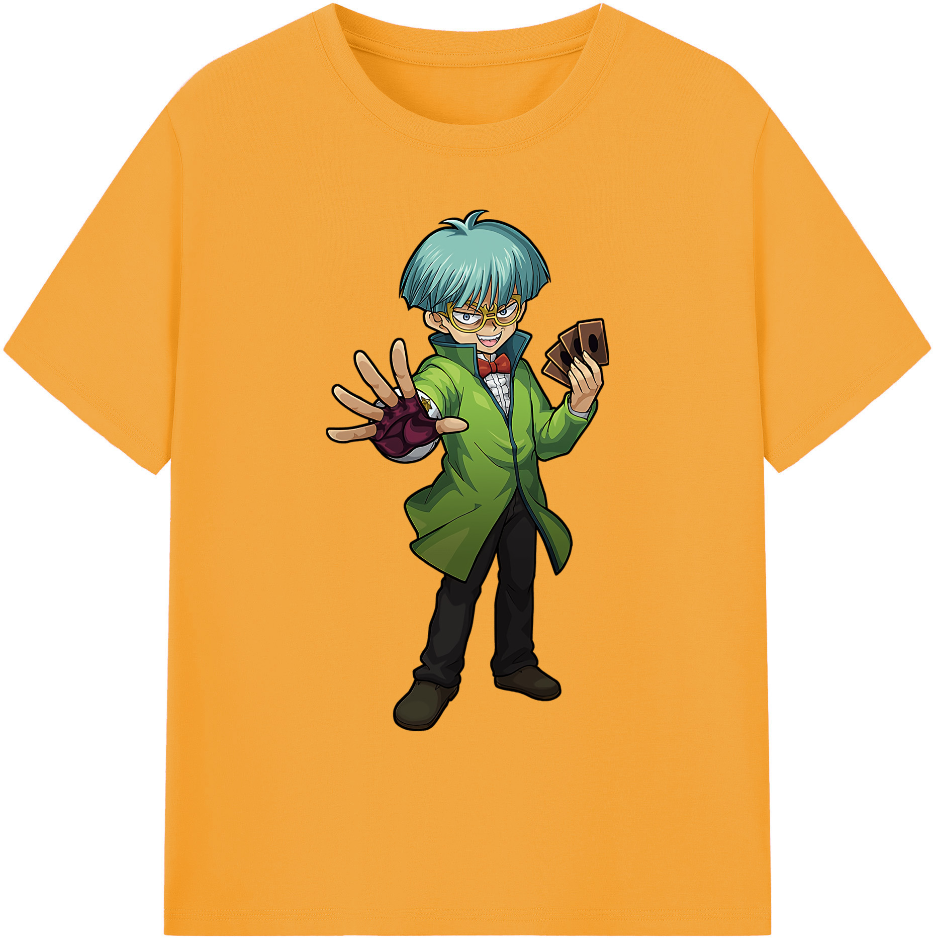（画像用） 遊☆戯☆王 Yu-Gi-Oh! 綿100％ メンズ半袖Tシャツ｜肌触りやわらか＆通気性
