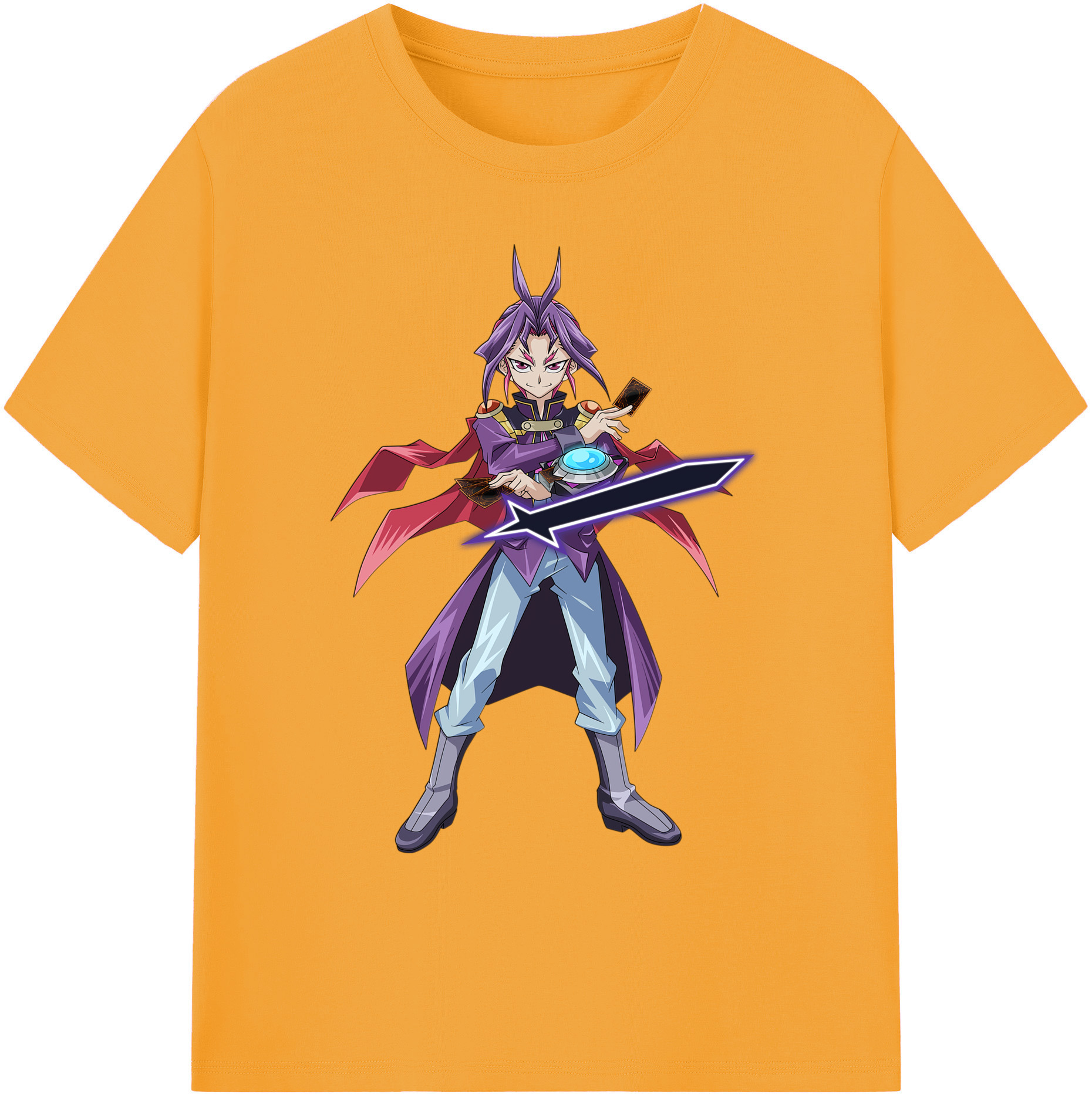 （画像用） 遊☆戯☆王 Yu-Gi-Oh! 綿100％ メンズ半袖Tシャツ｜肌触りやわらか＆通気性