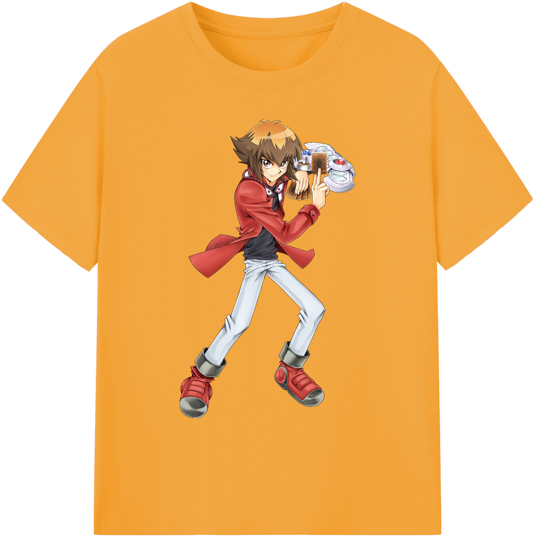 （画像用） 遊☆戯☆王 Yu-Gi-Oh! 綿100％ メンズ半袖Tシャツ｜肌触りやわらか＆通気性