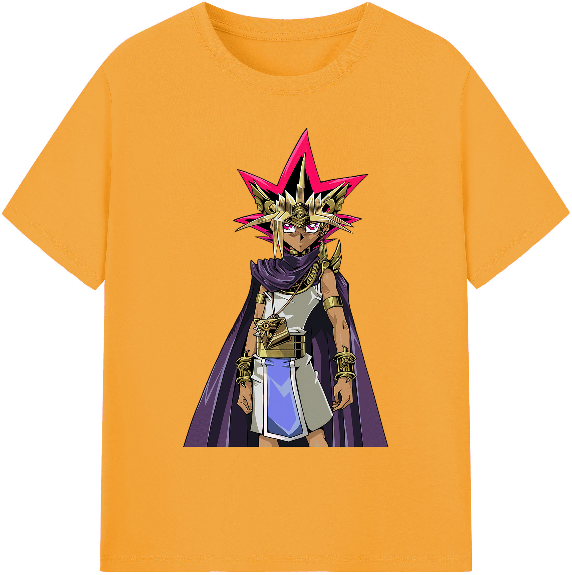 （画像用） 遊☆戯☆王 Yu-Gi-Oh! 綿100％ メンズ半袖Tシャツ｜肌触りやわらか＆通気性