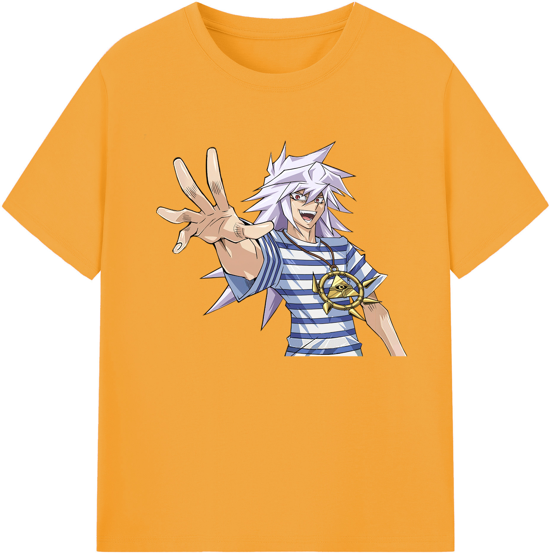 （画像用） 遊☆戯☆王 Yu-Gi-Oh! 綿100％ メンズ半袖Tシャツ｜肌触りやわらか＆通気性