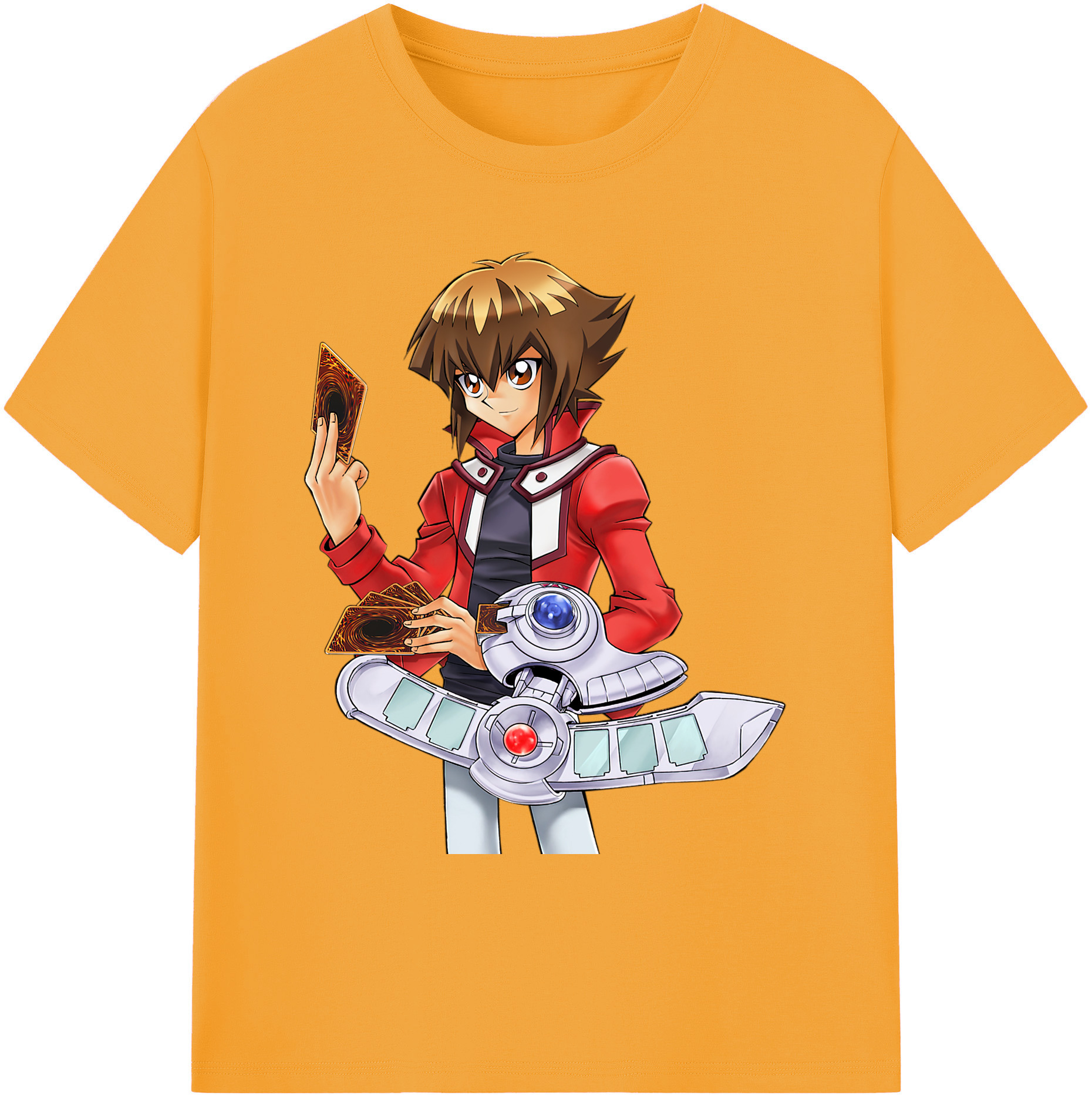 （画像用） 遊☆戯☆王 Yu-Gi-Oh! 綿100％ メンズ半袖Tシャツ｜肌触りやわらか＆通気性