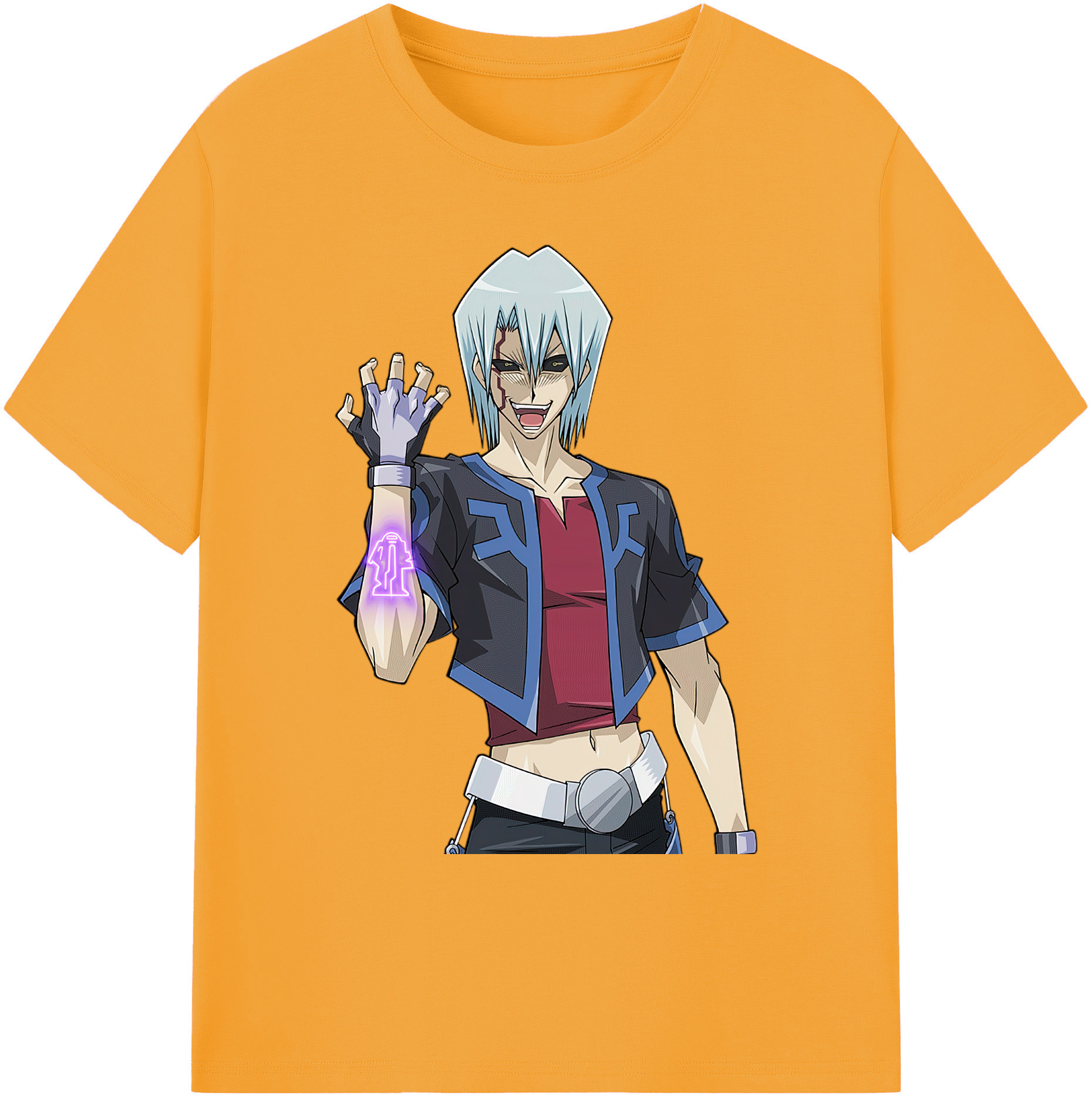 （画像用） 遊☆戯☆王 Yu-Gi-Oh! 綿100％ メンズ半袖Tシャツ｜肌触りやわらか＆通気性
