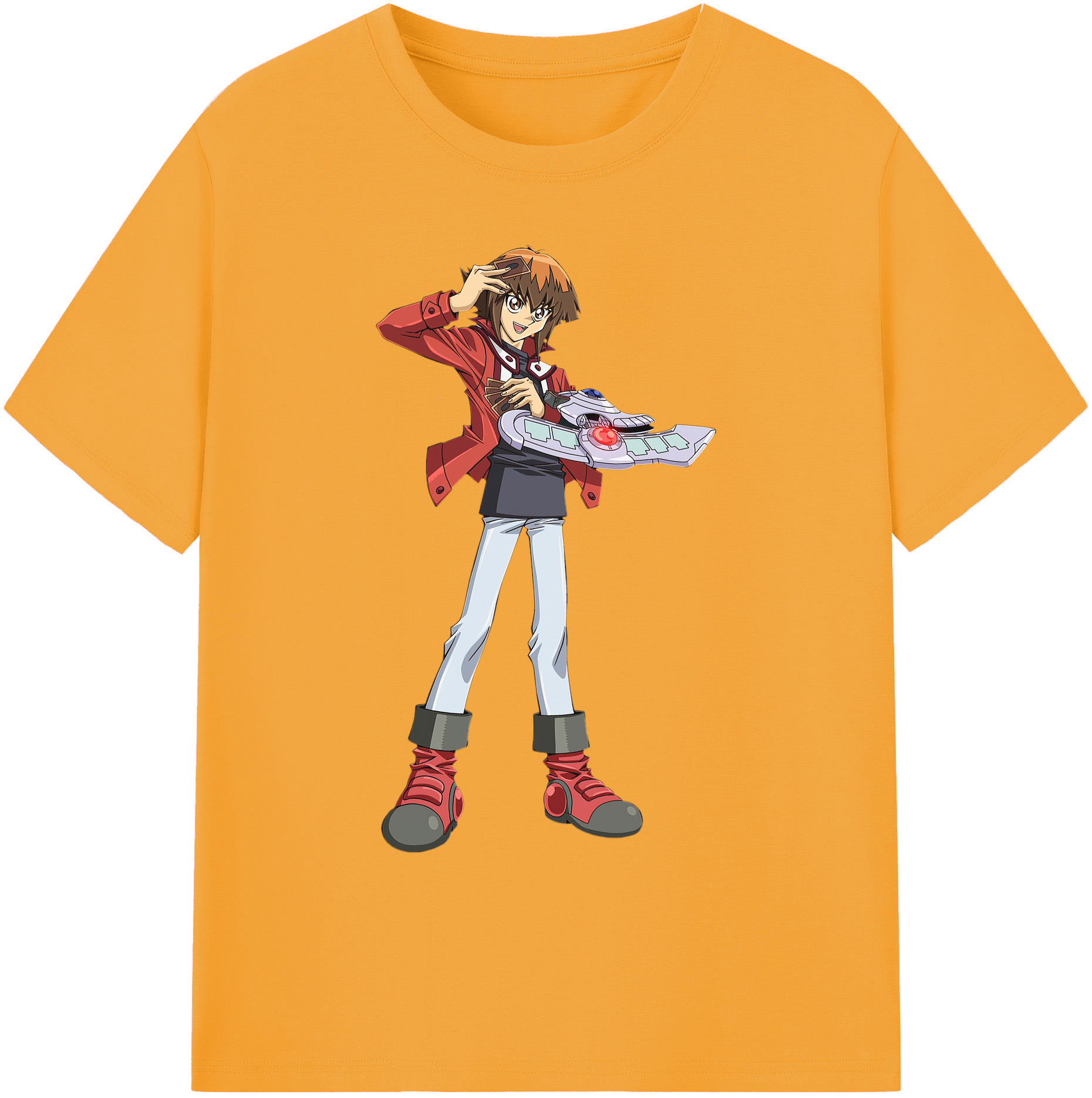 （画像用） 遊☆戯☆王 Yu-Gi-Oh! 綿100％ メンズ半袖Tシャツ｜肌触りやわらか＆通気性
