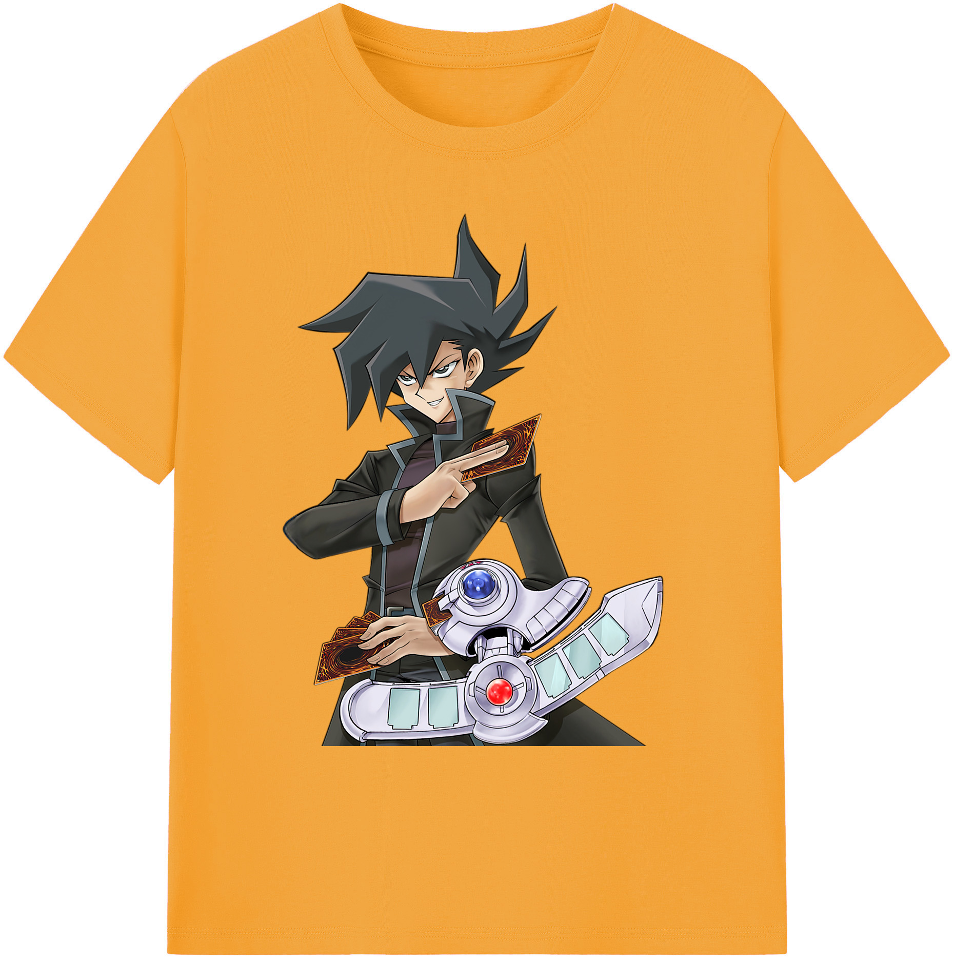 （画像用） 遊☆戯☆王 Yu-Gi-Oh! 綿100％ メンズ半袖Tシャツ｜肌触りやわらか＆通気性