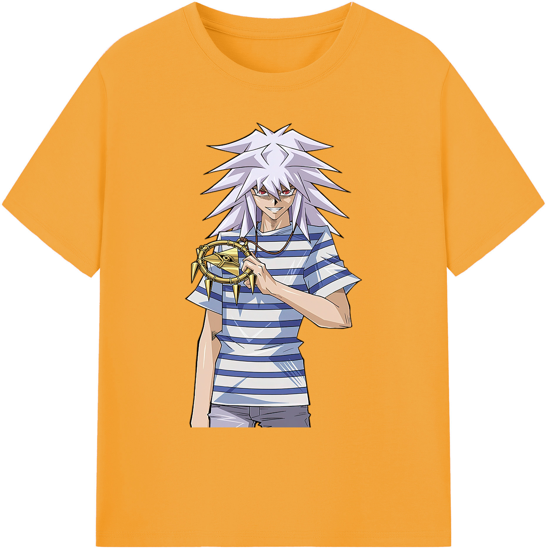 （画像用） 遊☆戯☆王 Yu-Gi-Oh! 綿100％ メンズ半袖Tシャツ｜肌触りやわらか＆通気性
