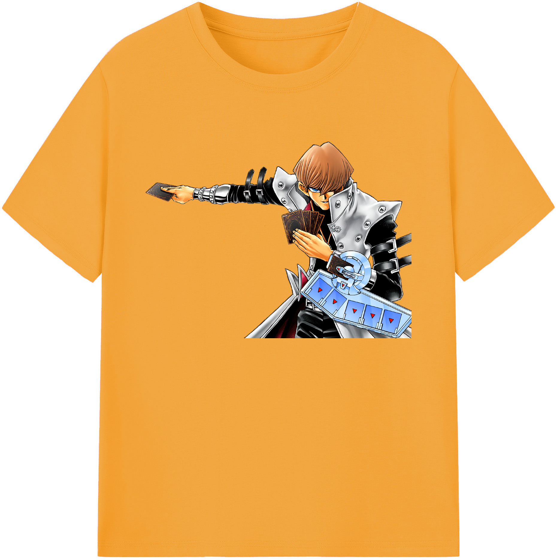 （画像用） 遊☆戯☆王 Yu-Gi-Oh! 綿100％ メンズ半袖Tシャツ｜肌触りやわらか＆通気性