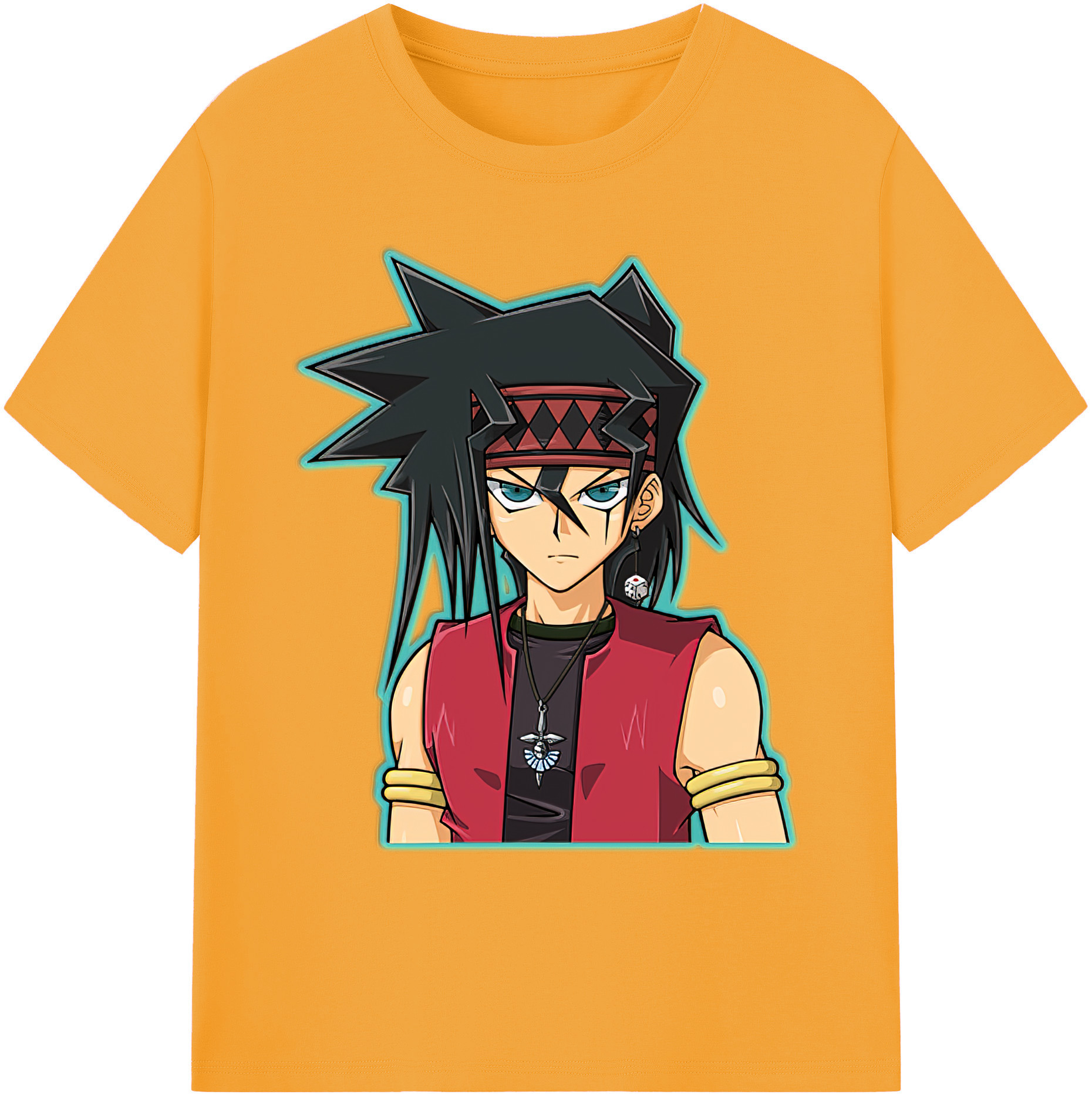 （画像用） 遊☆戯☆王 Yu-Gi-Oh! 綿100％ メンズ半袖Tシャツ｜肌触りやわらか＆通気性