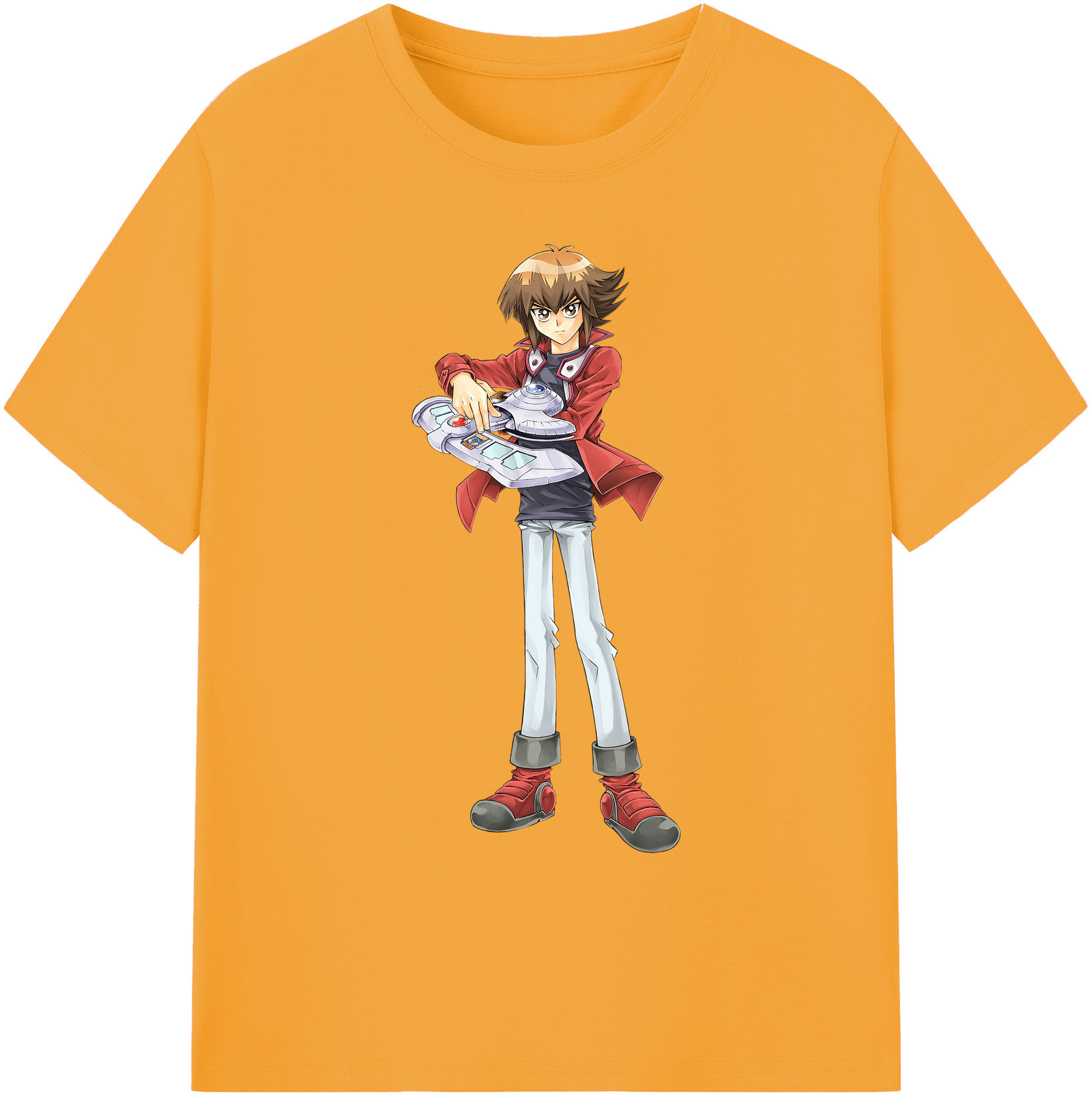 （画像用） 遊☆戯☆王 Yu-Gi-Oh! 綿100％ メンズ半袖Tシャツ｜肌触りやわらか＆通気性