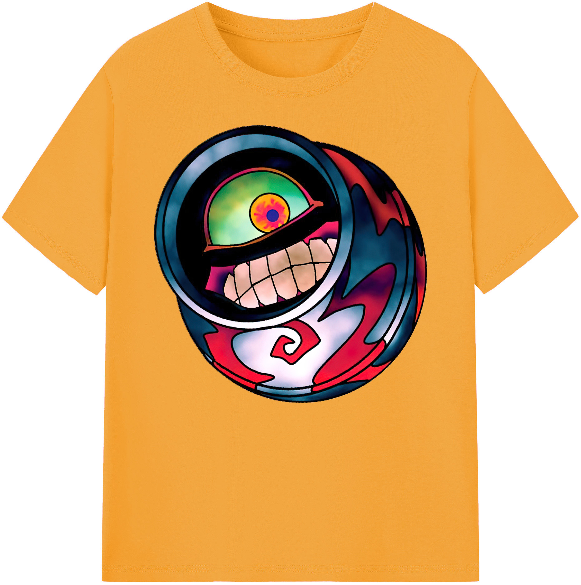 （画像用） 遊☆戯☆王 Yu-Gi-Oh! 綿100％ メンズ半袖Tシャツ｜肌触りやわらか＆通気性
