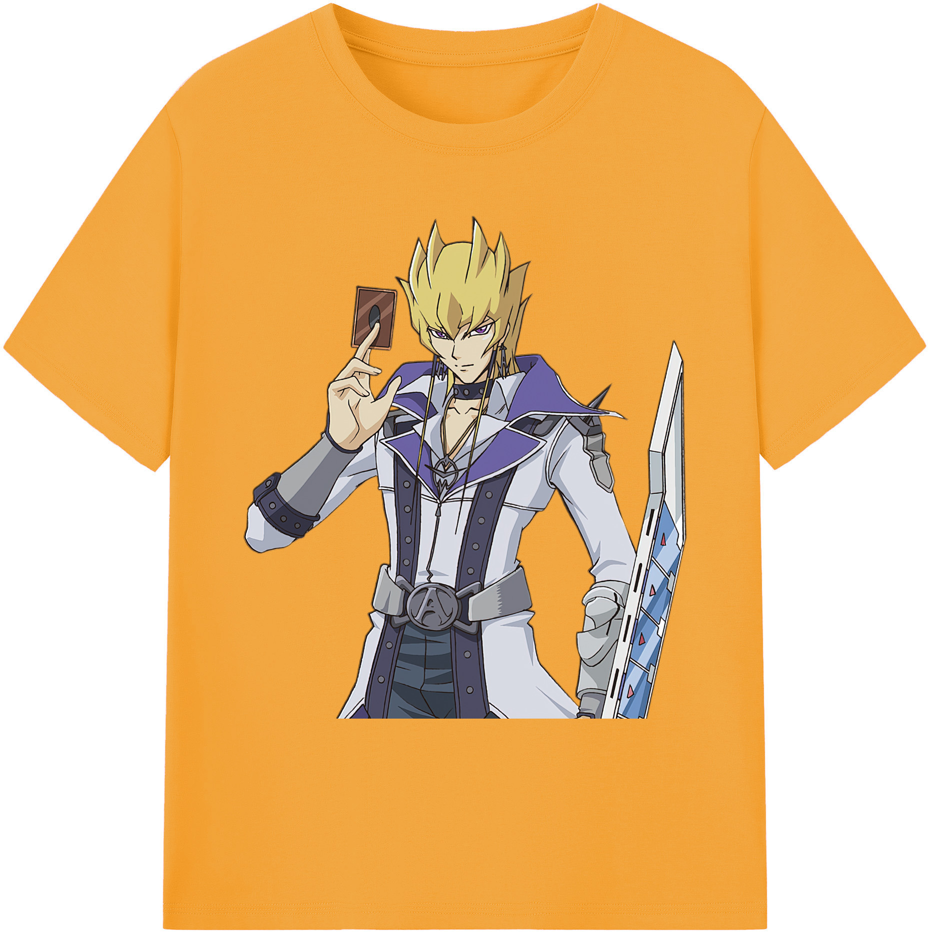 （画像用） 遊☆戯☆王 Yu-Gi-Oh! 綿100％ メンズ半袖Tシャツ｜肌触りやわらか＆通気性