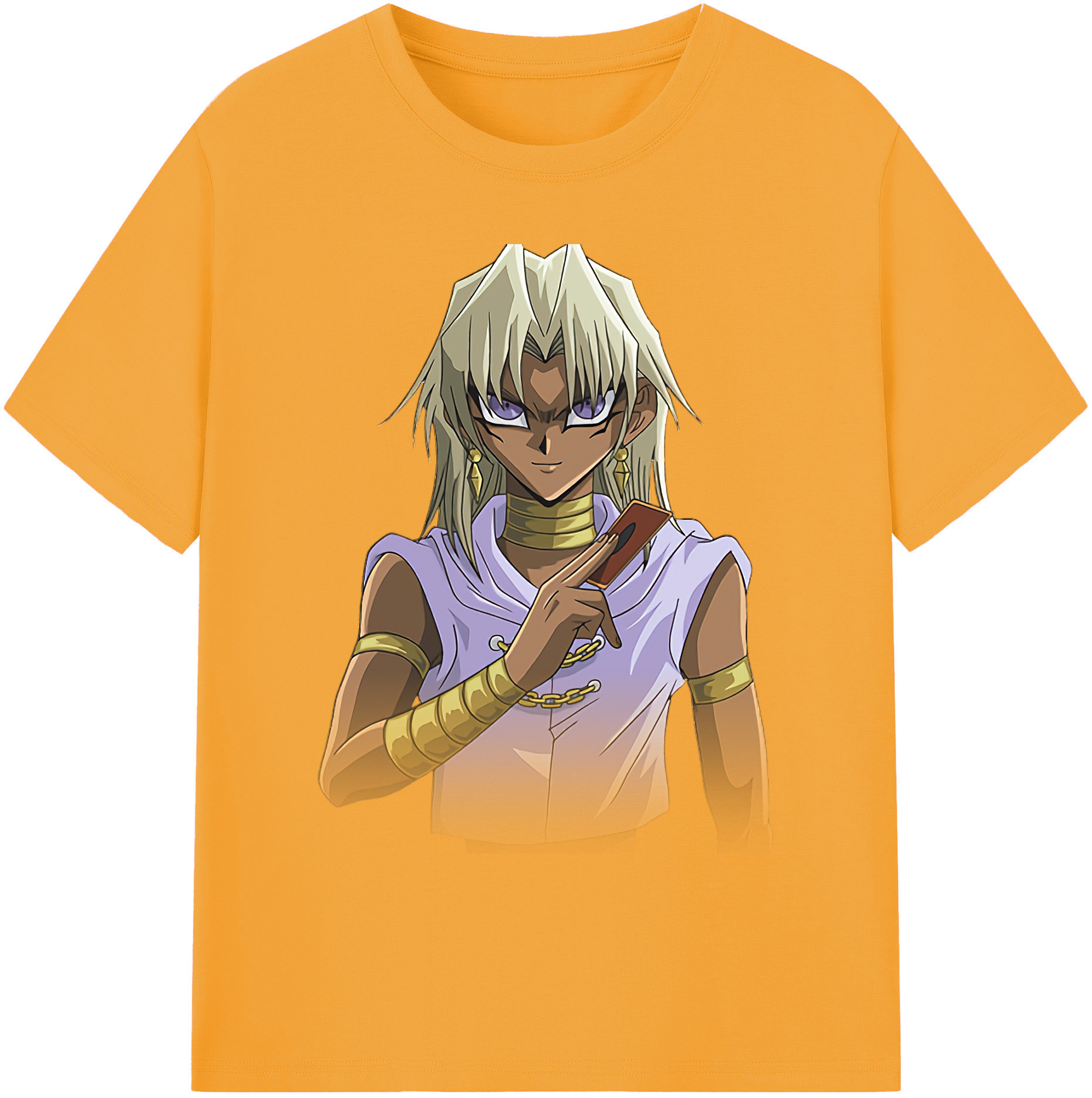 （画像用） 遊☆戯☆王 Yu-Gi-Oh! 綿100％ メンズ半袖Tシャツ｜肌触りやわらか＆通気性