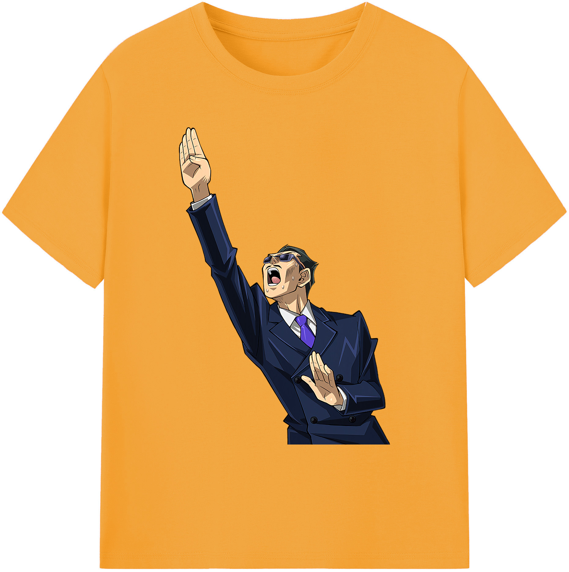 （画像用） 遊☆戯☆王 Yu-Gi-Oh! 綿100％ メンズ半袖Tシャツ｜肌触りやわらか＆通気性