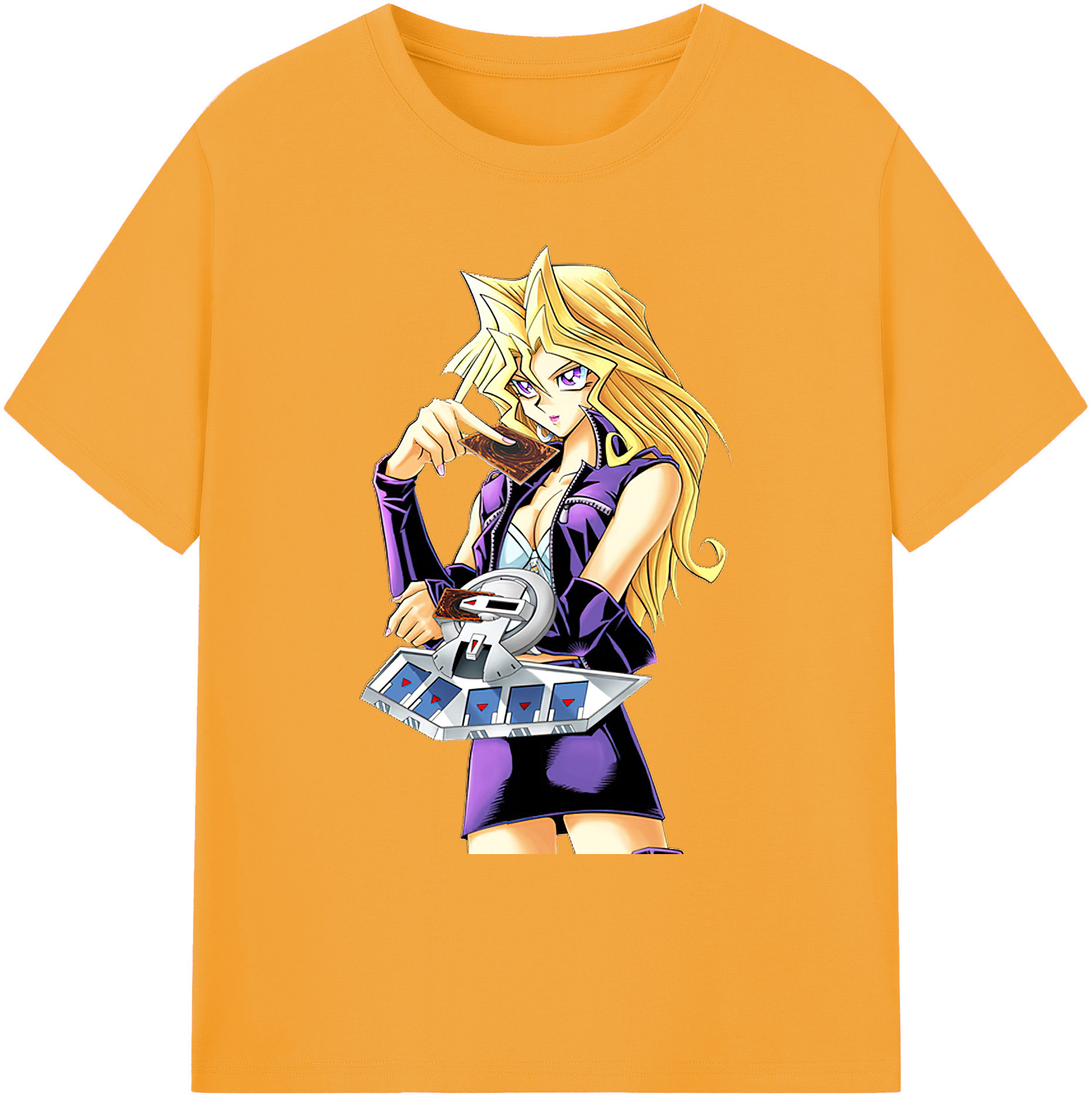 （画像用） 遊☆戯☆王 Yu-Gi-Oh! 綿100％ メンズ半袖Tシャツ｜肌触りやわらか＆通気性