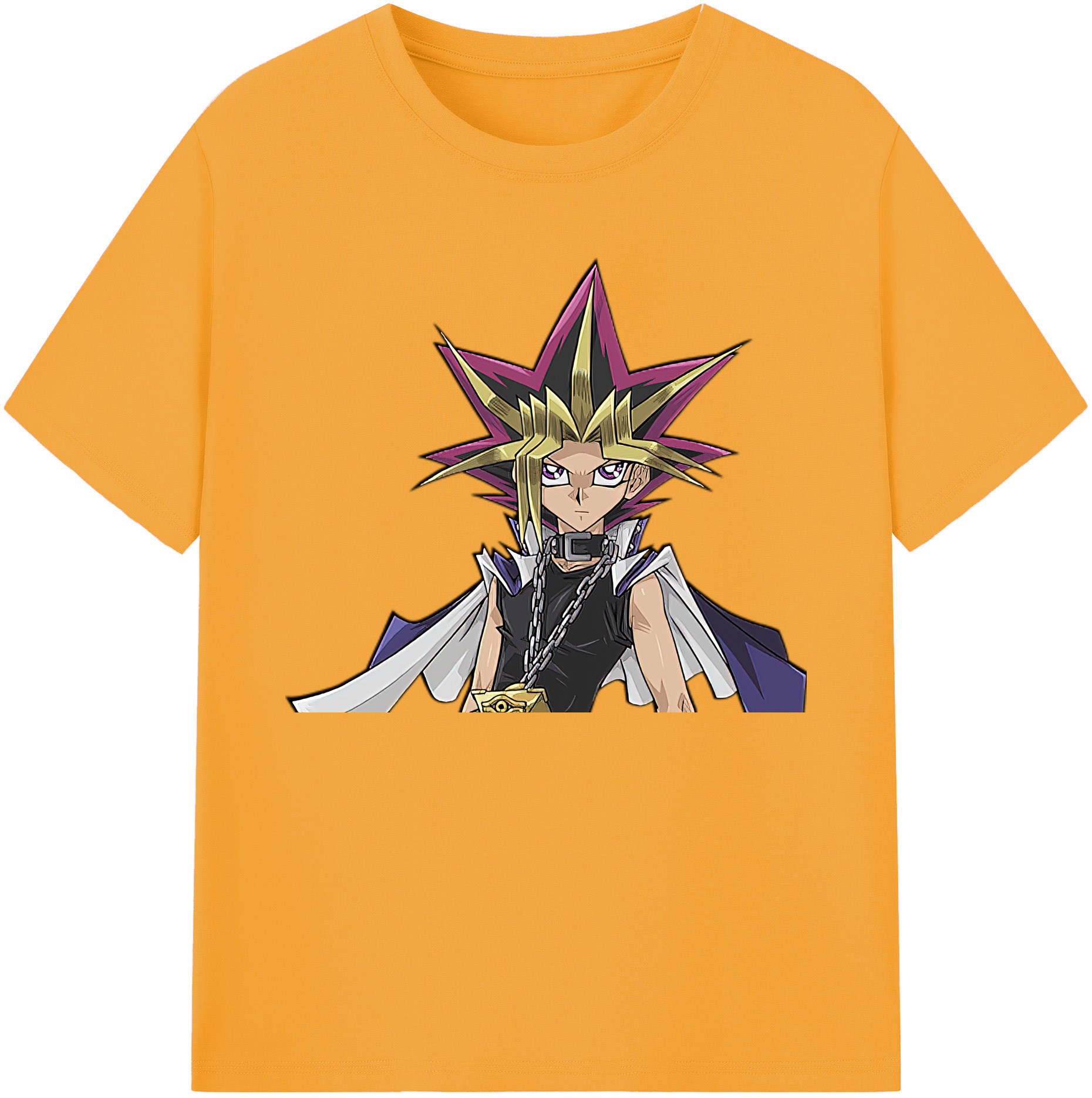 （画像用） 遊☆戯☆王 Yu-Gi-Oh! 綿100％ メンズ半袖Tシャツ｜肌触りやわらか＆通気性