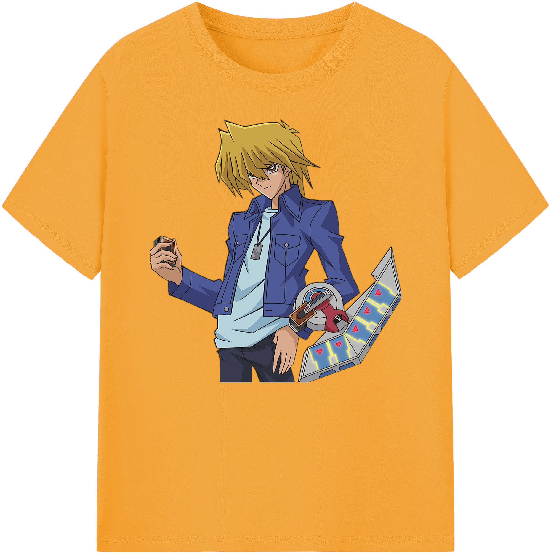 （画像用） 遊☆戯☆王 Yu-Gi-Oh! 綿100％ メンズ半袖Tシャツ｜肌触りやわらか＆通気性