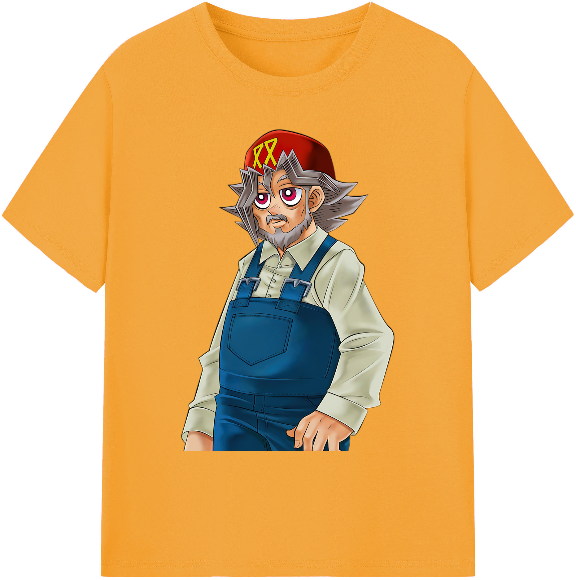 （画像用） 遊☆戯☆王 Yu-Gi-Oh! 綿100％ メンズ半袖Tシャツ｜肌触りやわらか＆通気性