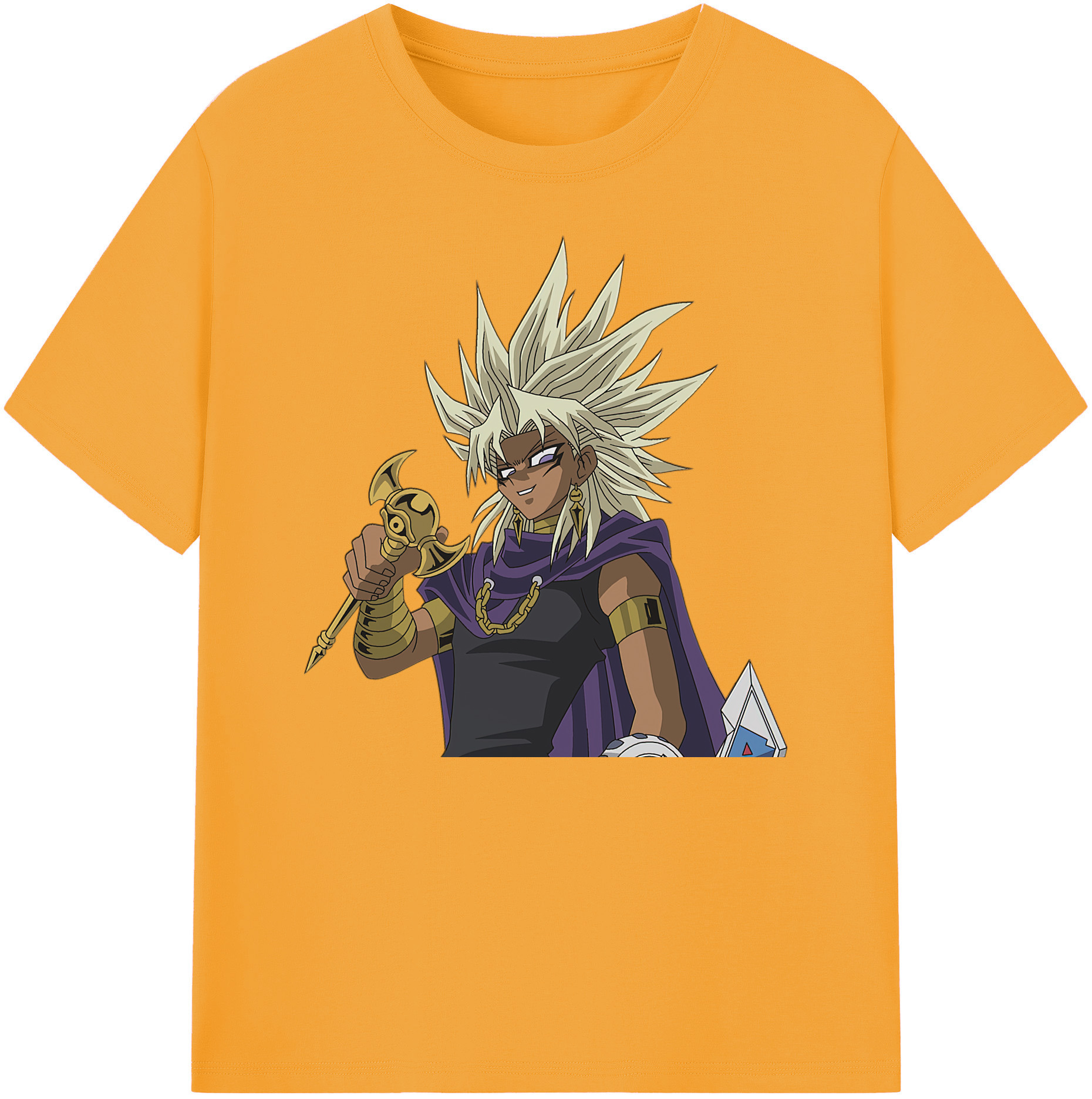 （画像用） 遊☆戯☆王 Yu-Gi-Oh! 綿100％ メンズ半袖Tシャツ｜肌触りやわらか＆通気性