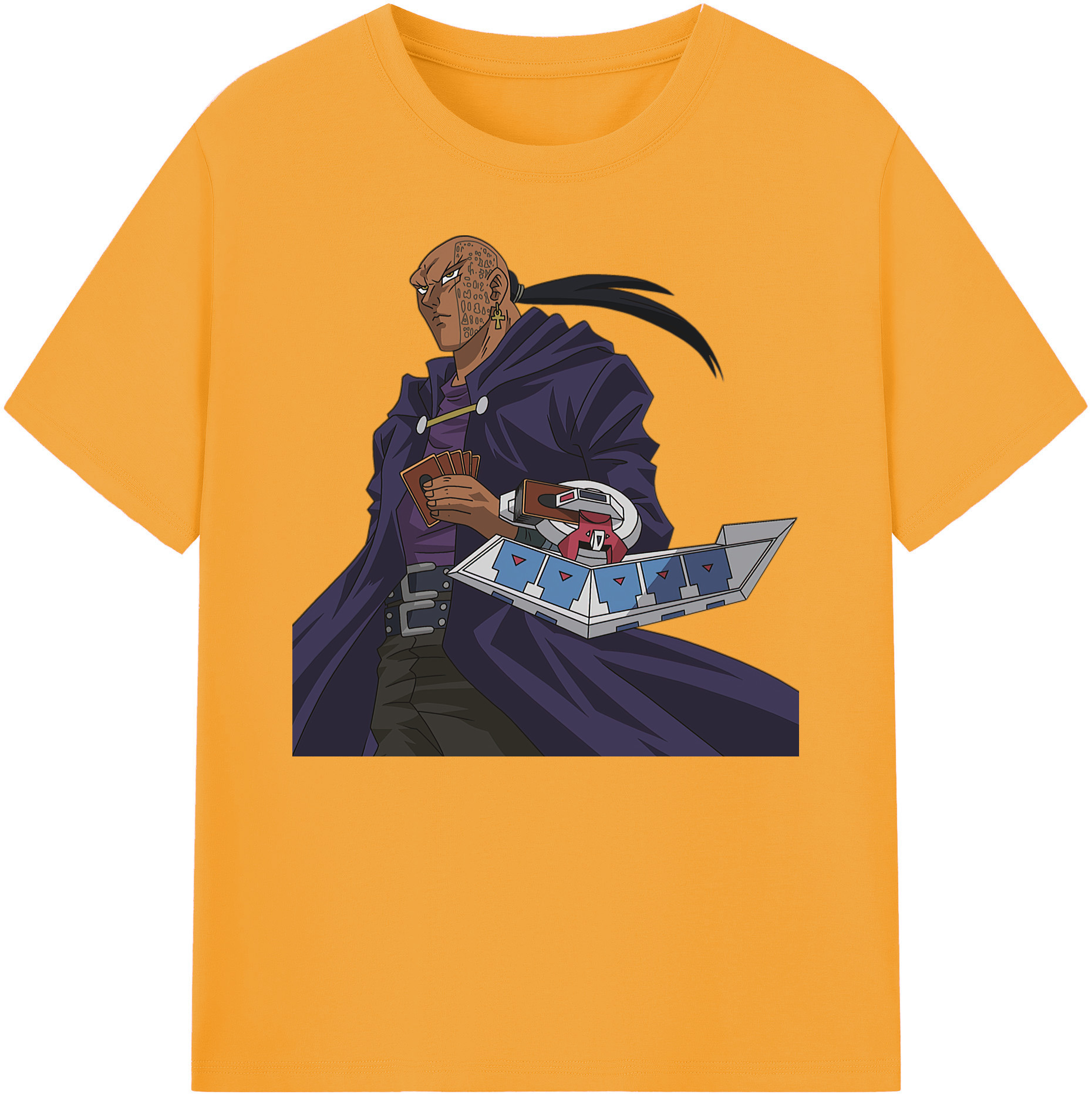 （画像用） 遊☆戯☆王 Yu-Gi-Oh! 綿100％ メンズ半袖Tシャツ｜肌触りやわらか＆通気性