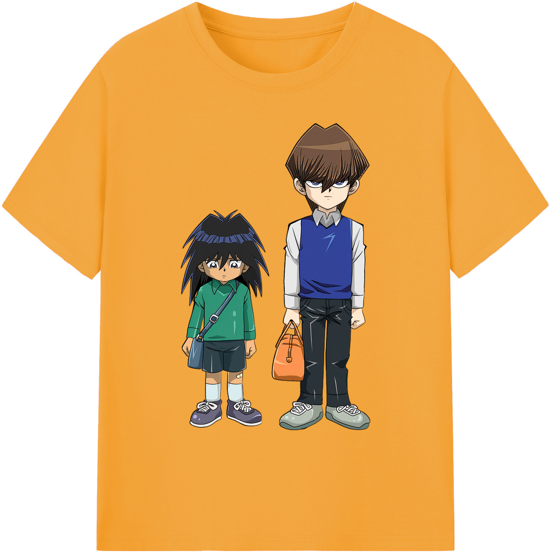 （画像用） 遊☆戯☆王 Yu-Gi-Oh! 綿100％ メンズ半袖Tシャツ｜肌触りやわらか＆通気性