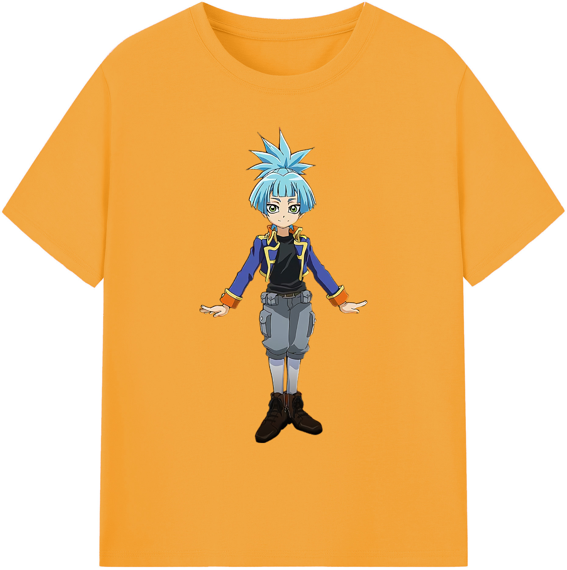 （画像用） 遊☆戯☆王 Yu-Gi-Oh! 綿100％ メンズ半袖Tシャツ｜肌触りやわらか＆通気性