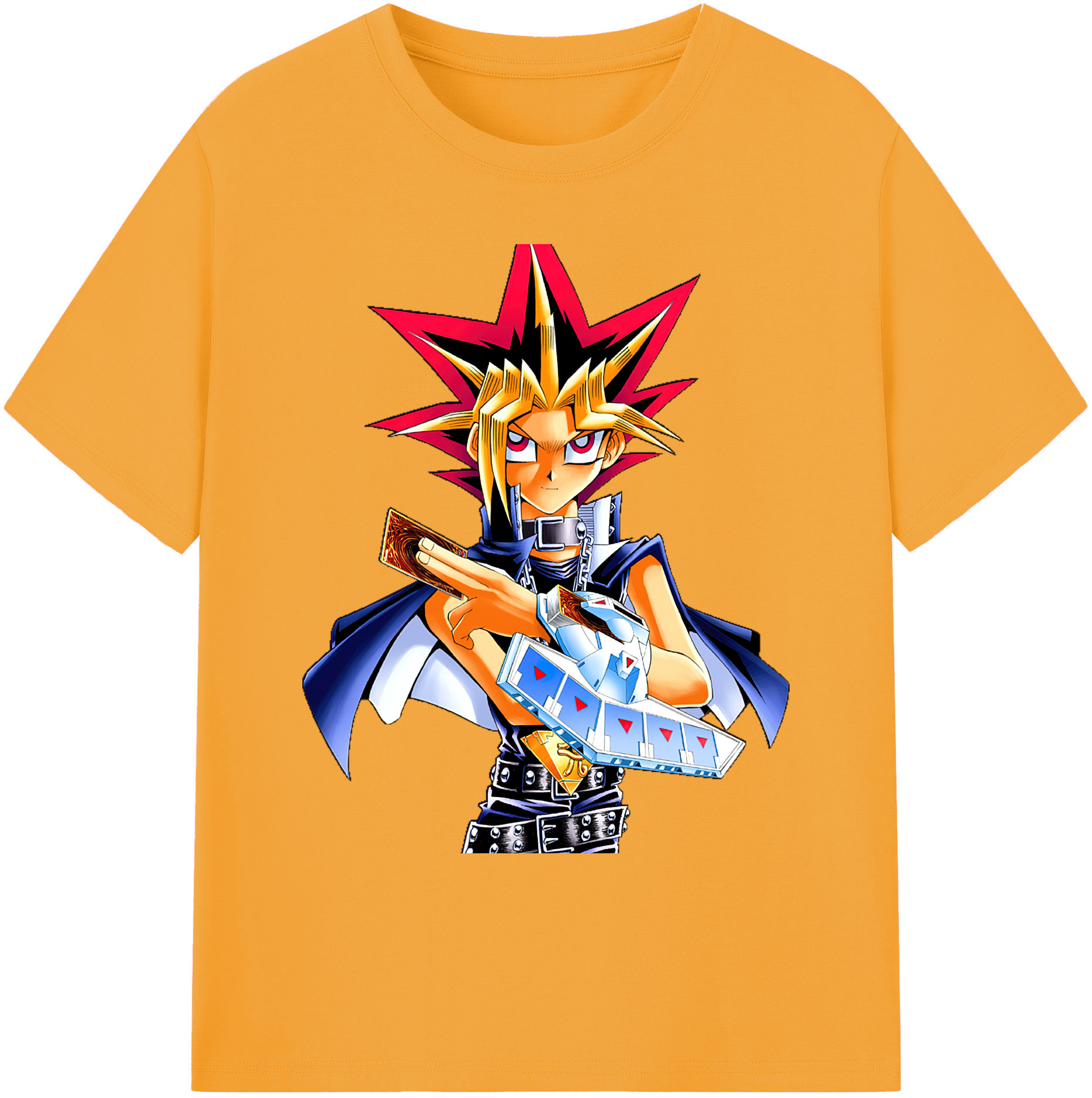 （画像用） 遊☆戯☆王 Yu-Gi-Oh! 綿100％ メンズ半袖Tシャツ｜肌触りやわらか＆通気性