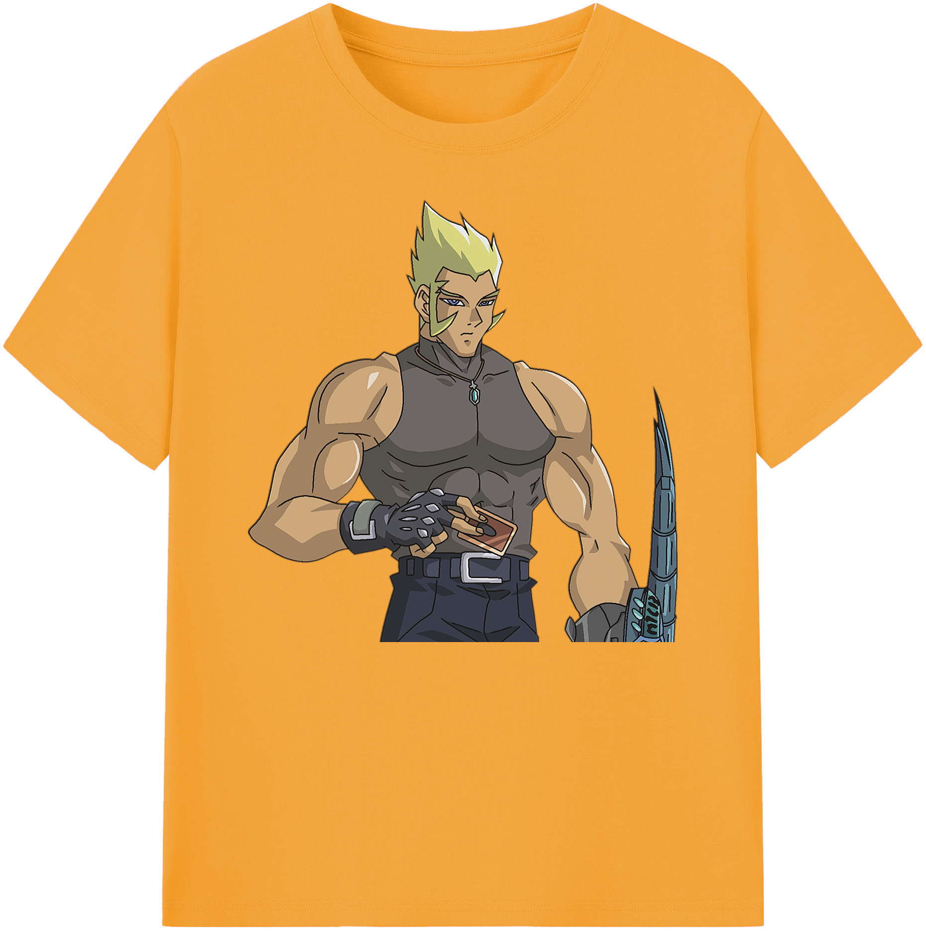 （画像用） 遊☆戯☆王 Yu-Gi-Oh! 綿100％ メンズ半袖Tシャツ｜肌触りやわらか＆通気性
