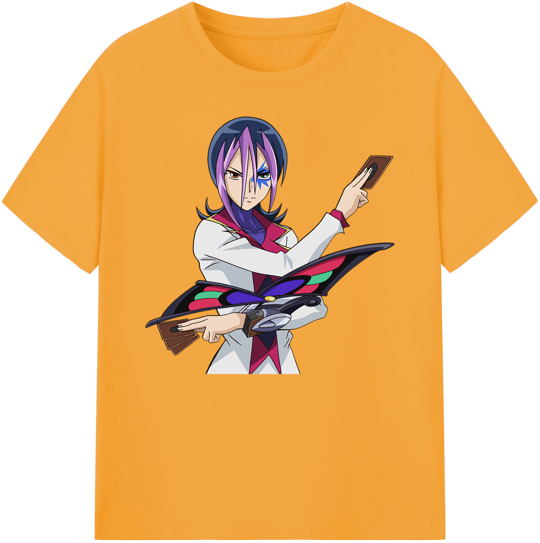 （画像用） 遊☆戯☆王 Yu-Gi-Oh! 綿100％ メンズ半袖Tシャツ｜肌触りやわらか＆通気性