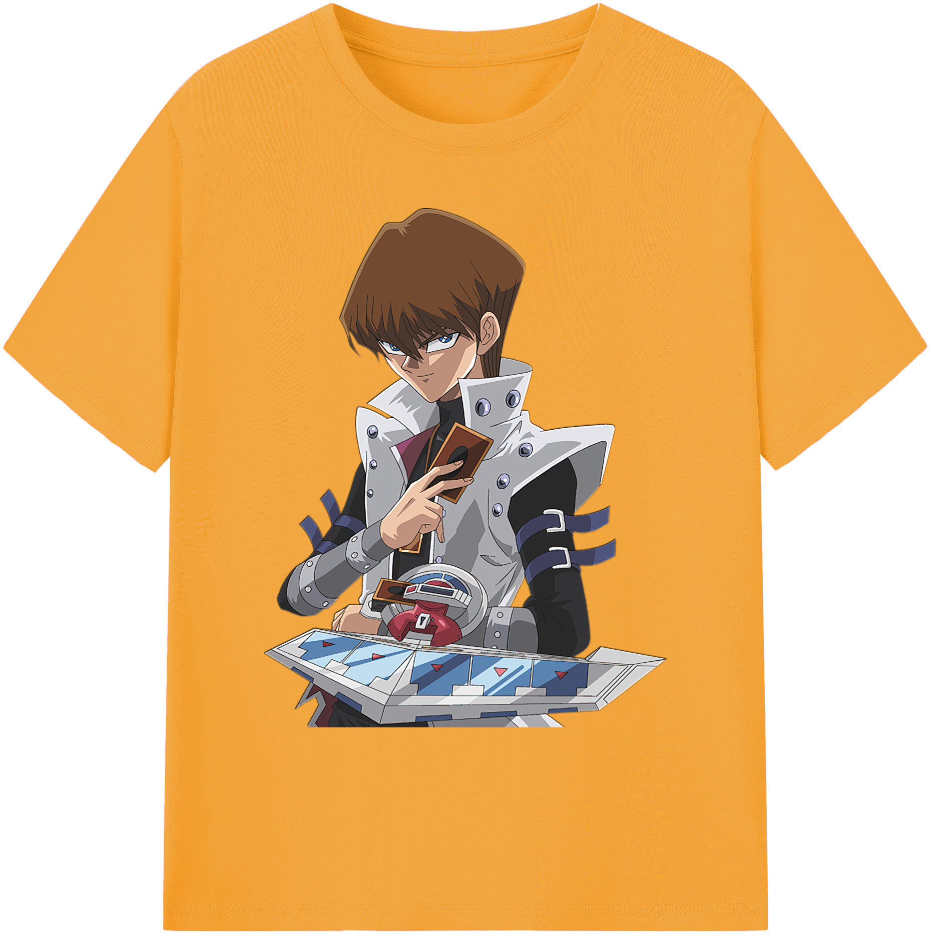 （画像用） 遊☆戯☆王 Yu-Gi-Oh! 綿100％ メンズ半袖Tシャツ｜肌触りやわらか＆通気性