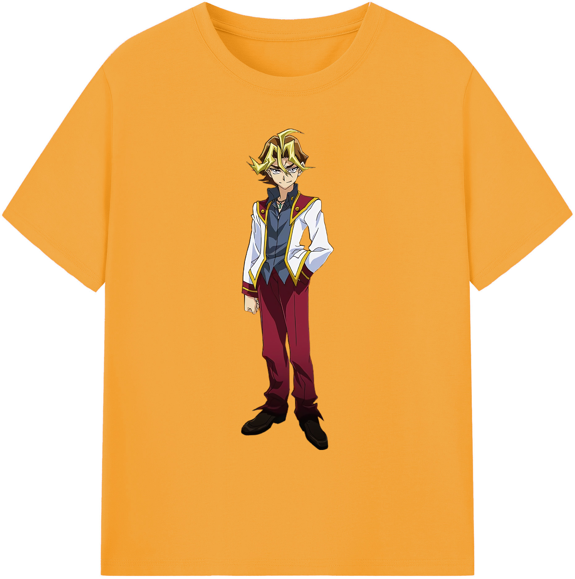 （画像用） 遊☆戯☆王 Yu-Gi-Oh! 綿100％ メンズ半袖Tシャツ｜肌触りやわらか＆通気性