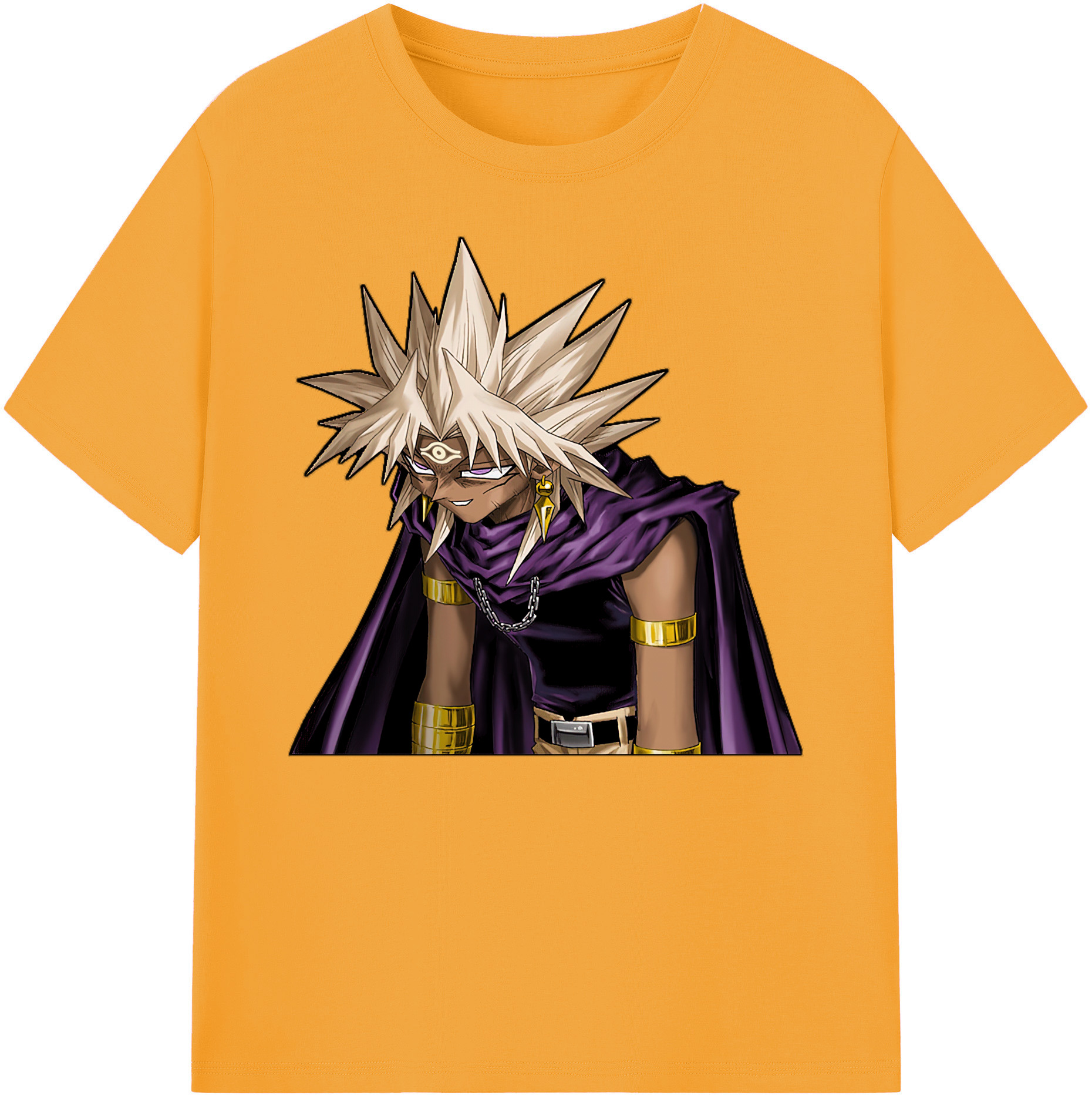 （画像用） 遊☆戯☆王 Yu-Gi-Oh! 綿100％ メンズ半袖Tシャツ｜肌触りやわらか＆通気性