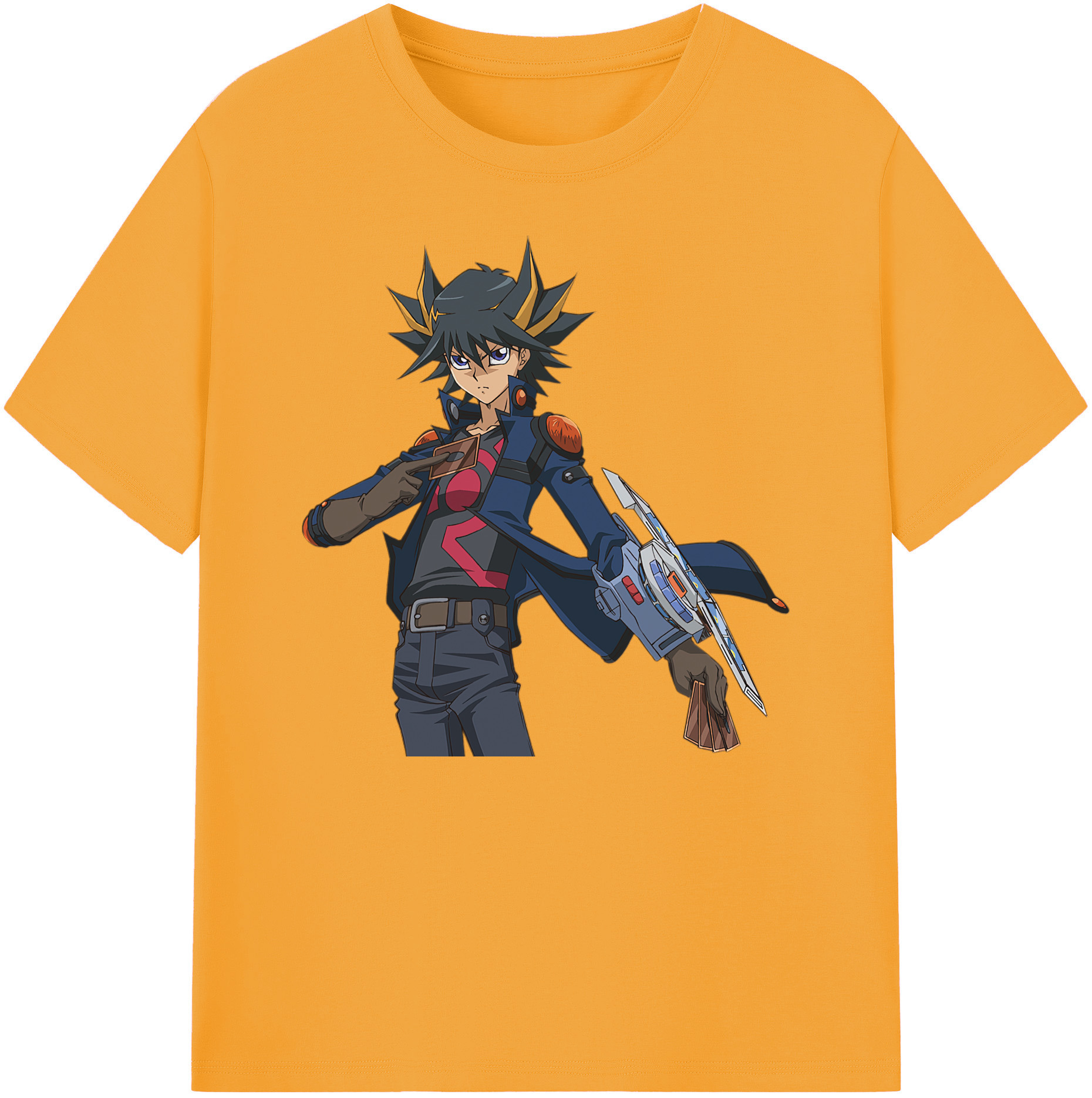 （画像用） 遊☆戯☆王 Yu-Gi-Oh! 綿100％ メンズ半袖Tシャツ｜肌触りやわらか＆通気性