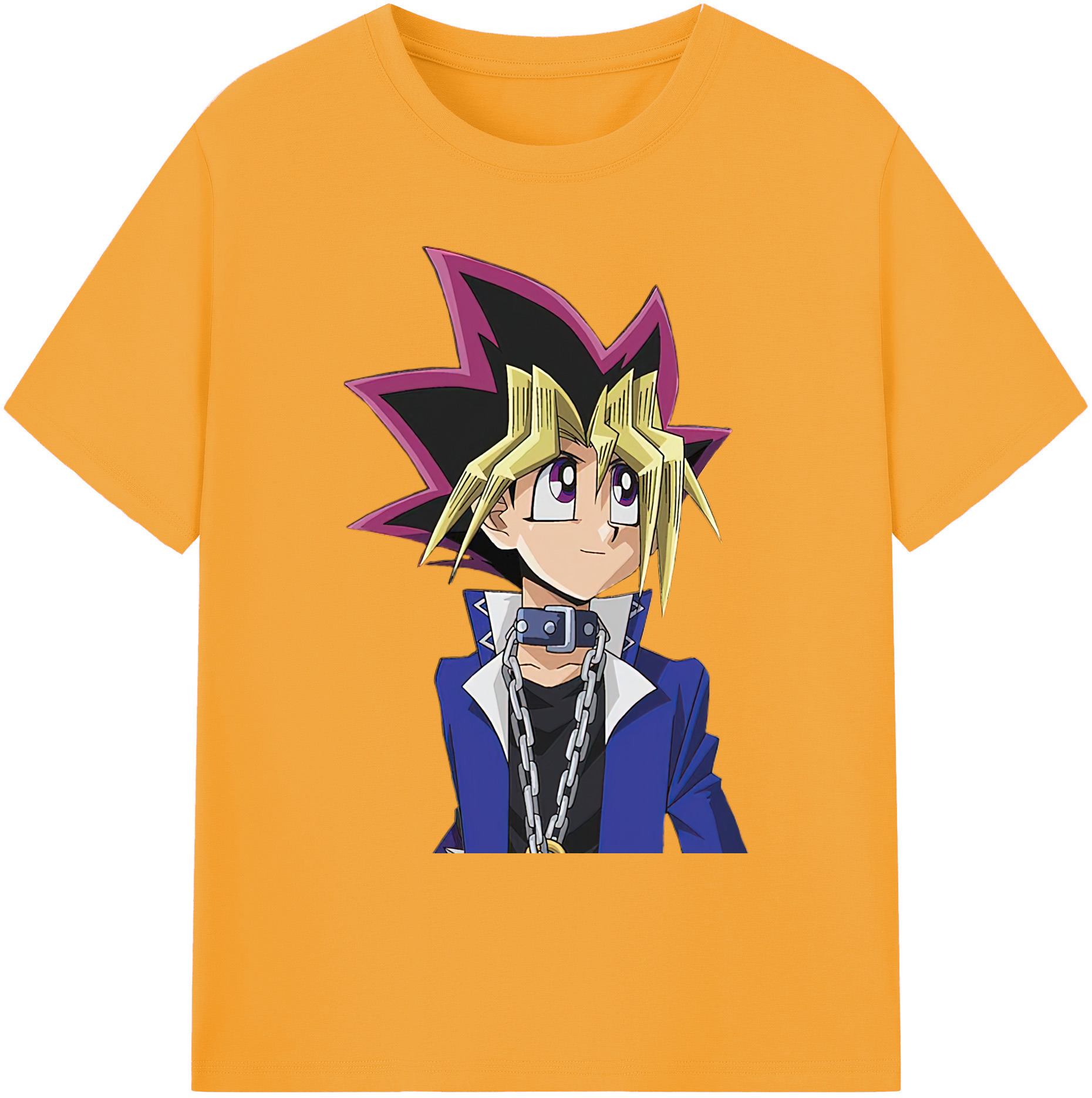 （画像用） 遊☆戯☆王 Yu-Gi-Oh! 綿100％ メンズ半袖Tシャツ｜肌触りやわらか＆通気性