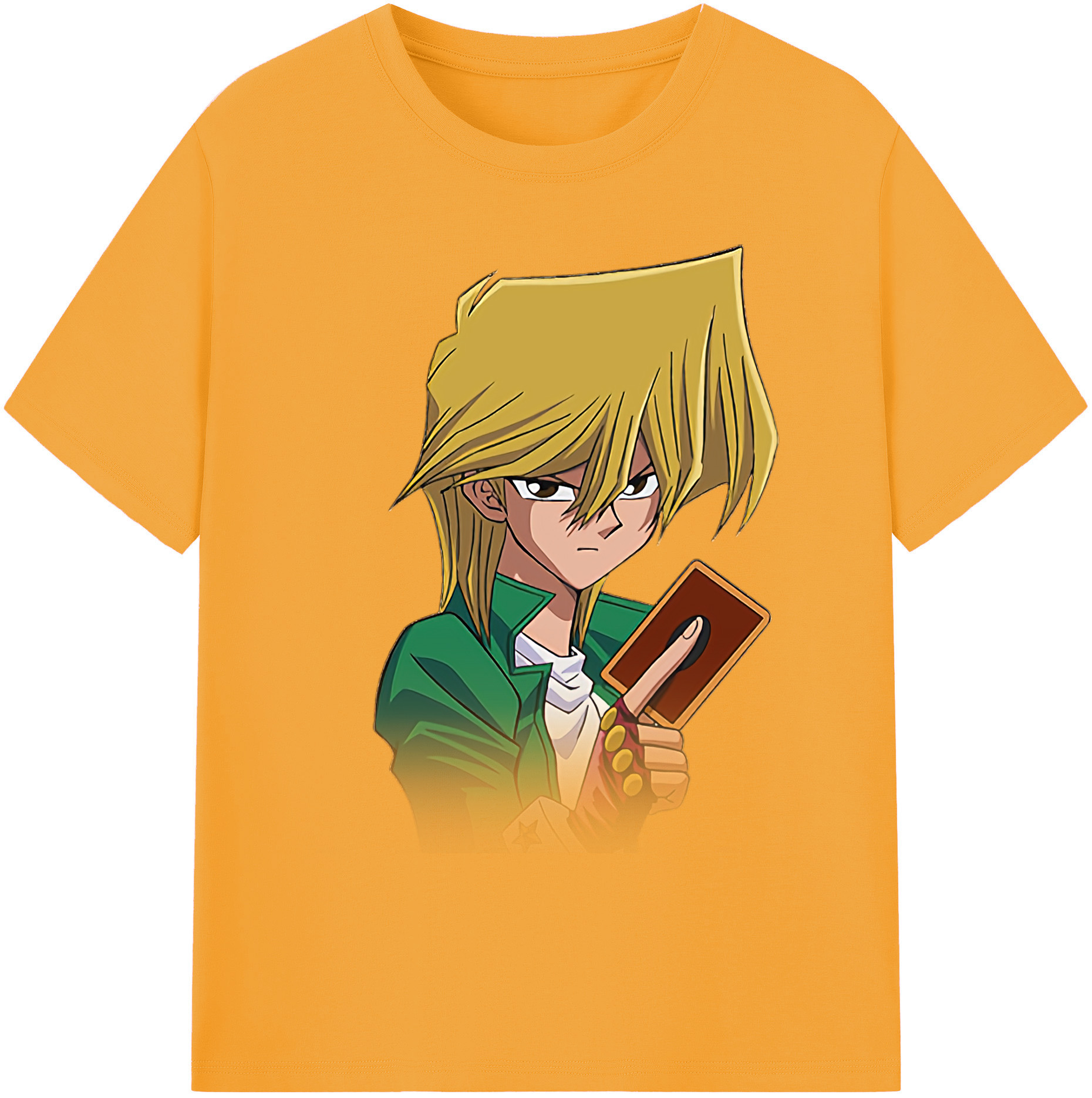 （画像用） 遊☆戯☆王 Yu-Gi-Oh! 綿100％ メンズ半袖Tシャツ｜肌触りやわらか＆通気性