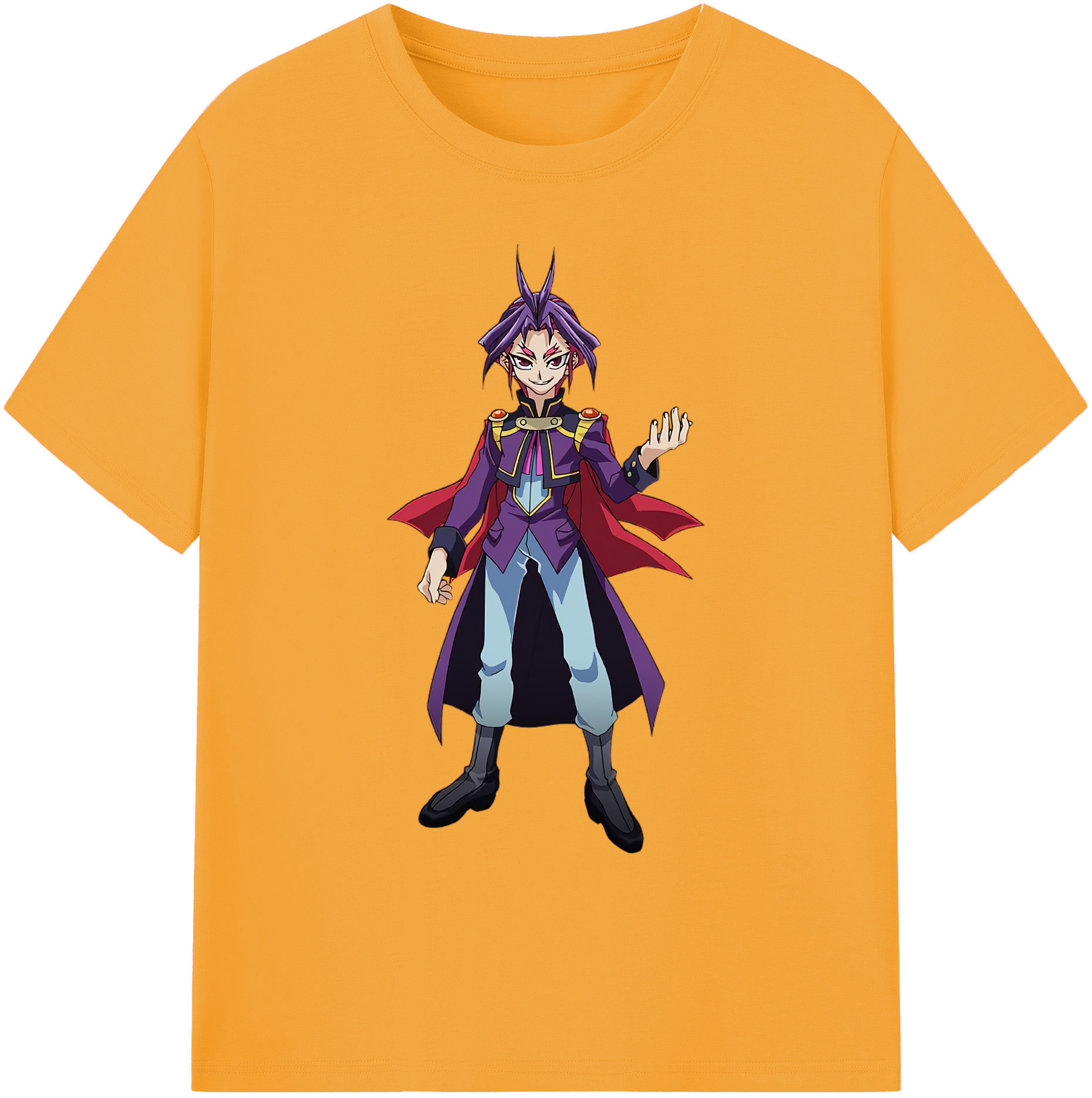 （画像用） 遊☆戯☆王 Yu-Gi-Oh! 綿100％ メンズ半袖Tシャツ｜肌触りやわらか＆通気性