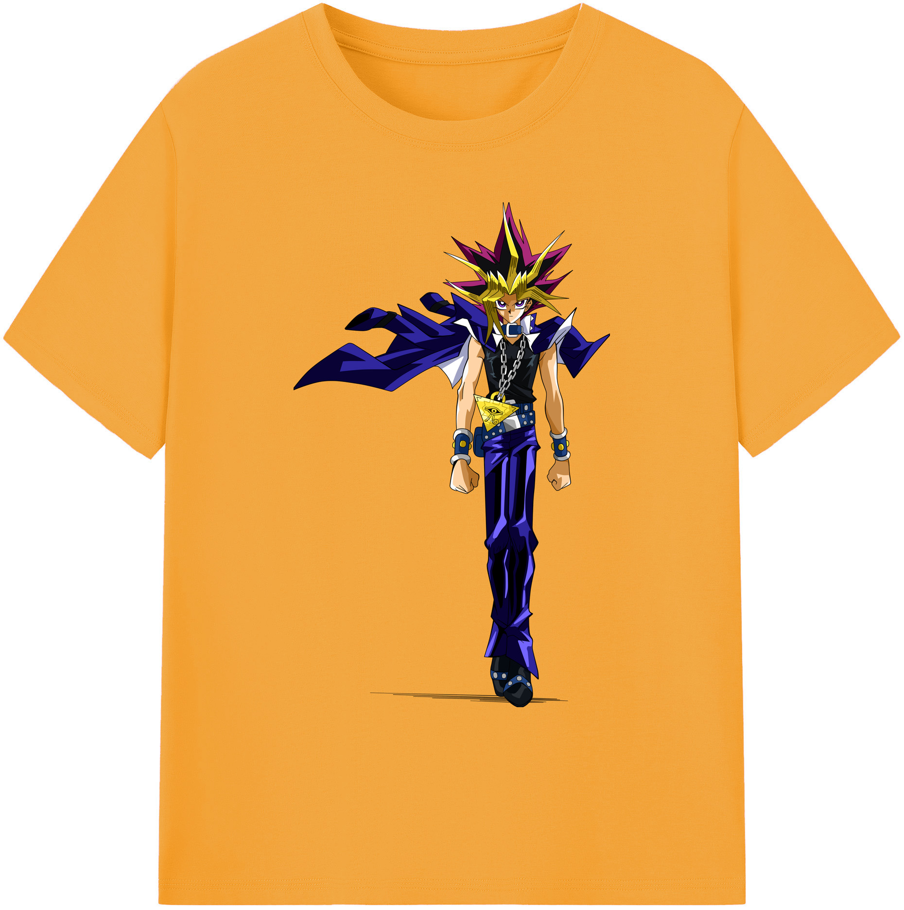（画像用） 遊☆戯☆王 Yu-Gi-Oh! 綿100％ メンズ半袖Tシャツ｜肌触りやわらか＆通気性